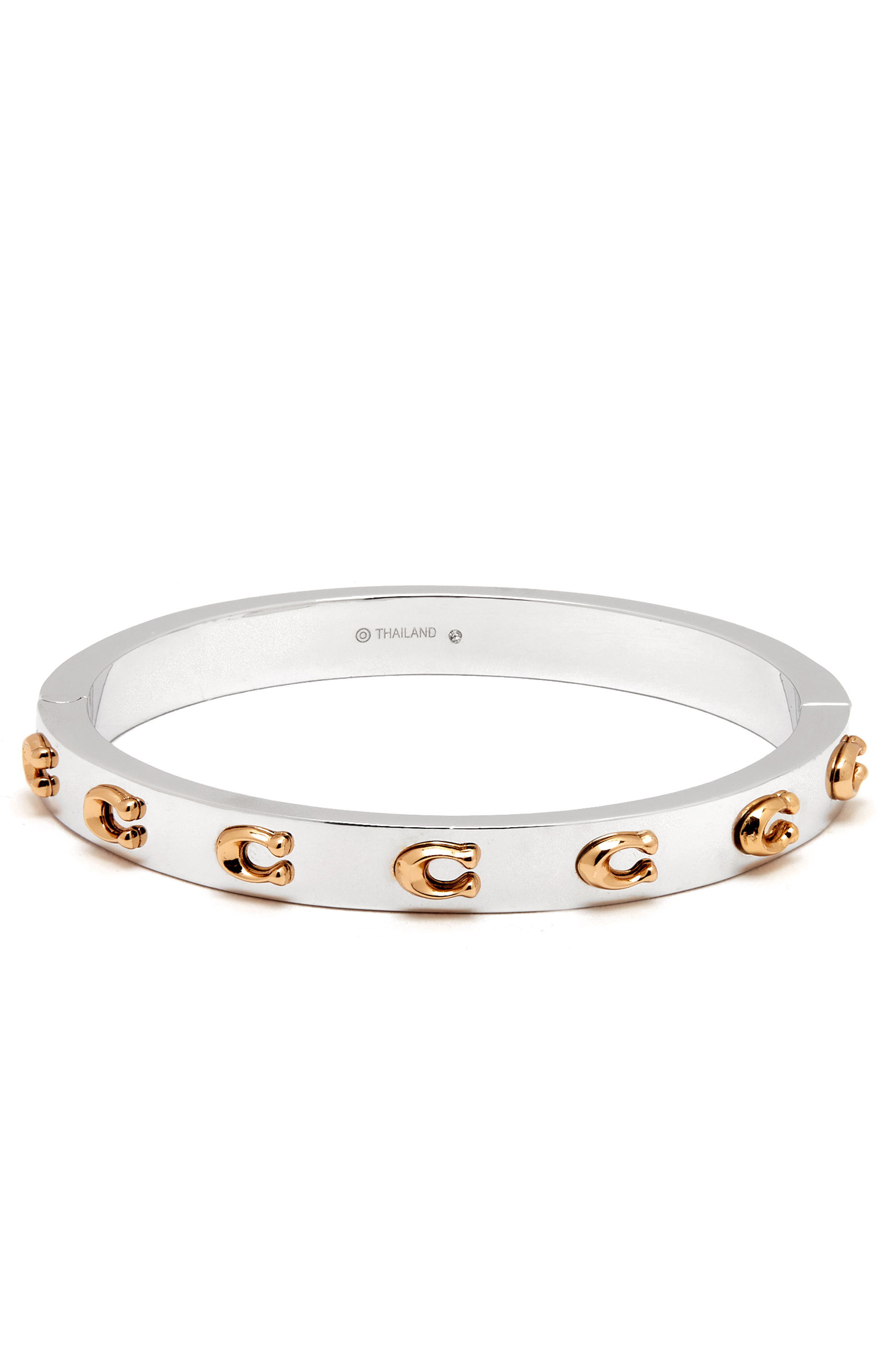 Signature C Hinged Bangle