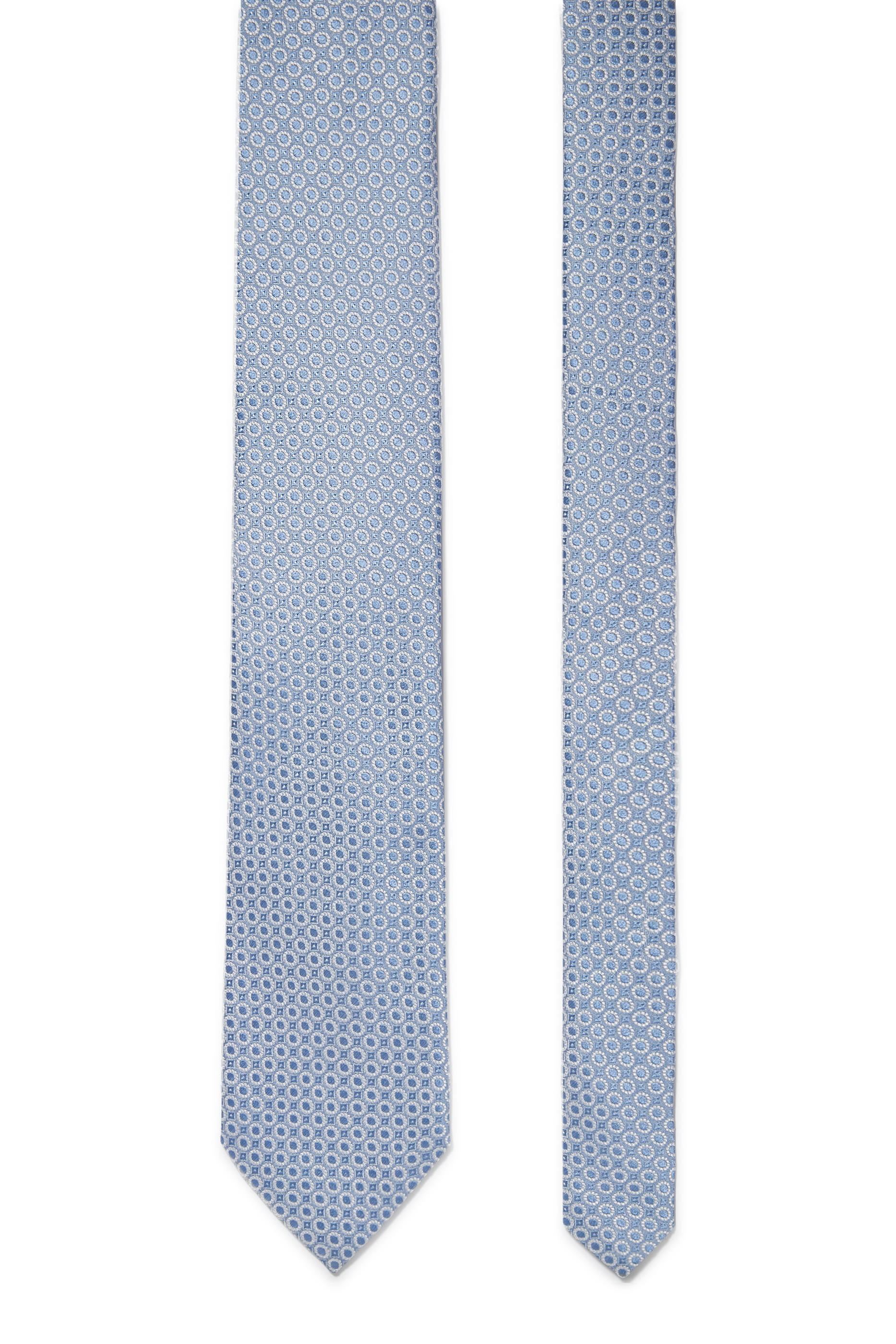 Dotted Woven Silk Tie