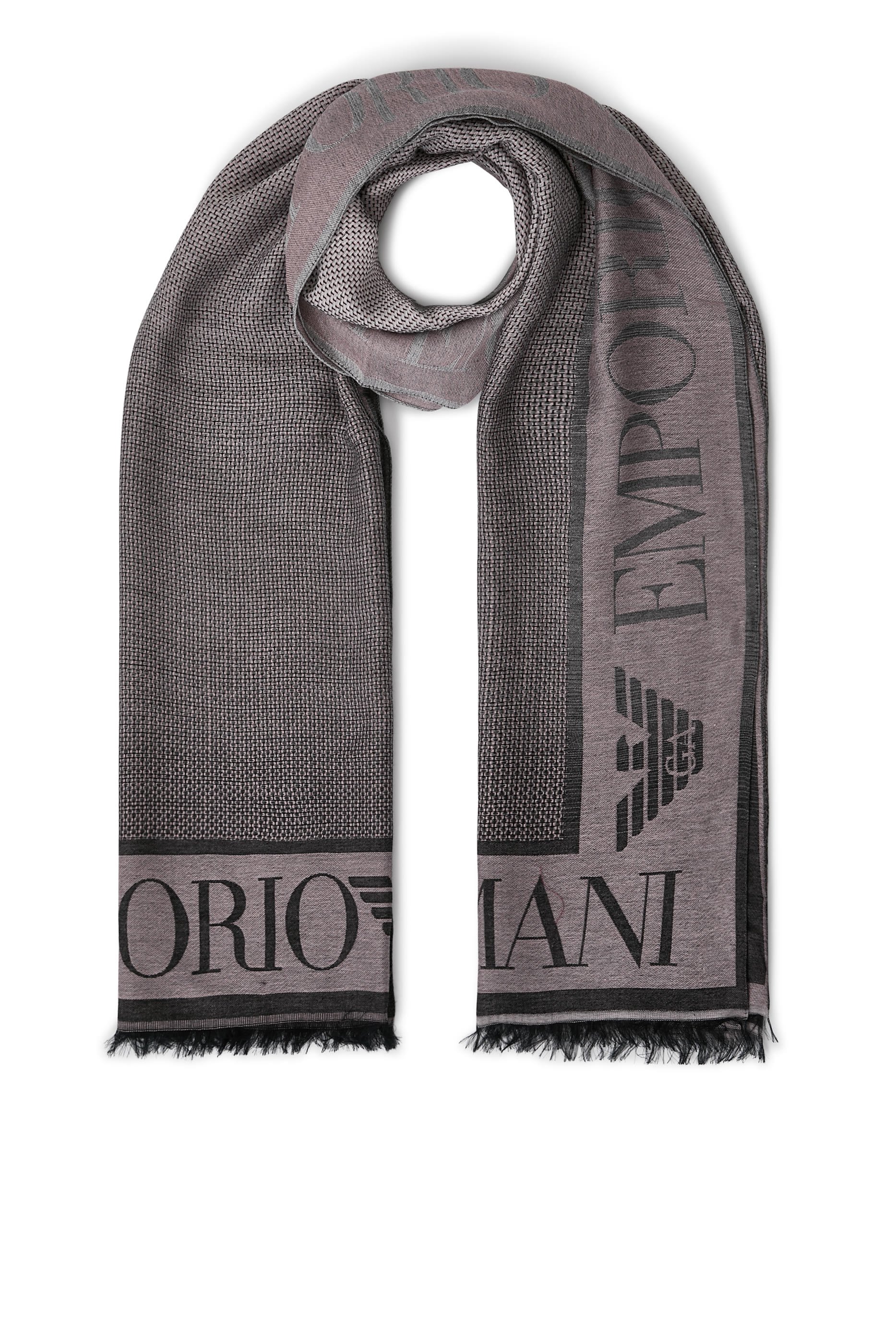 Logo Wool Scarf