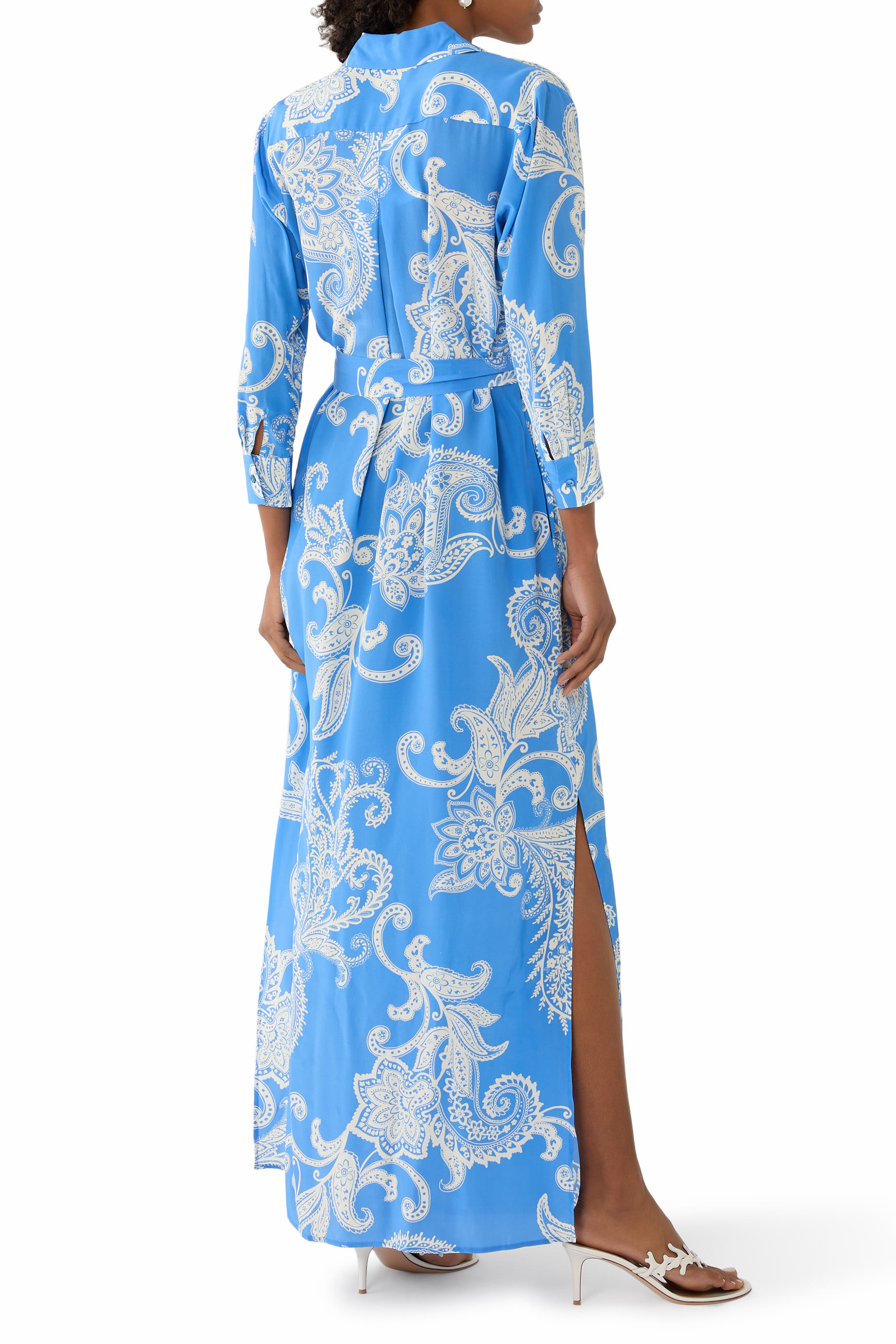 Cameron Silk Shirt Dress