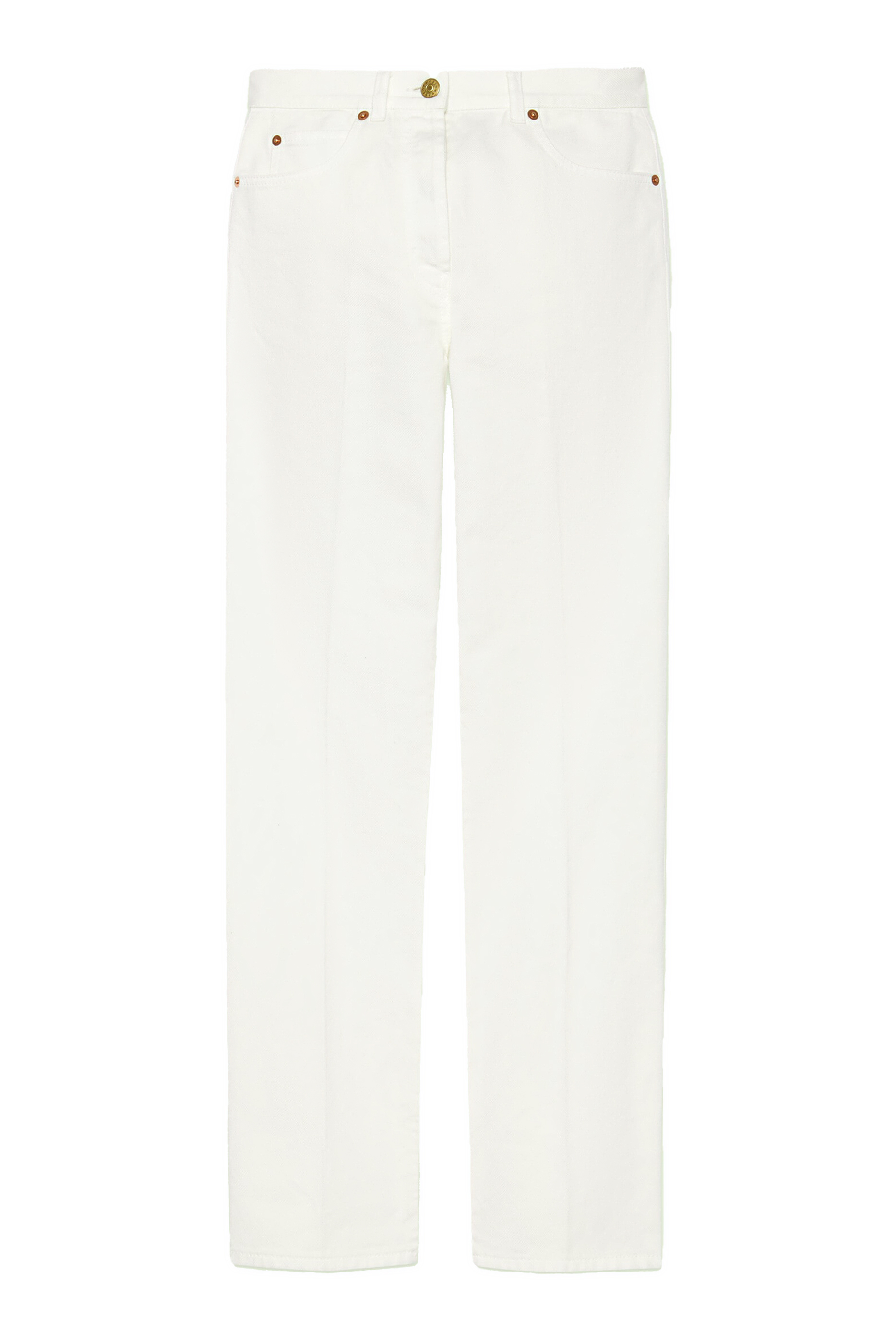 Horsebit Cotton Pants