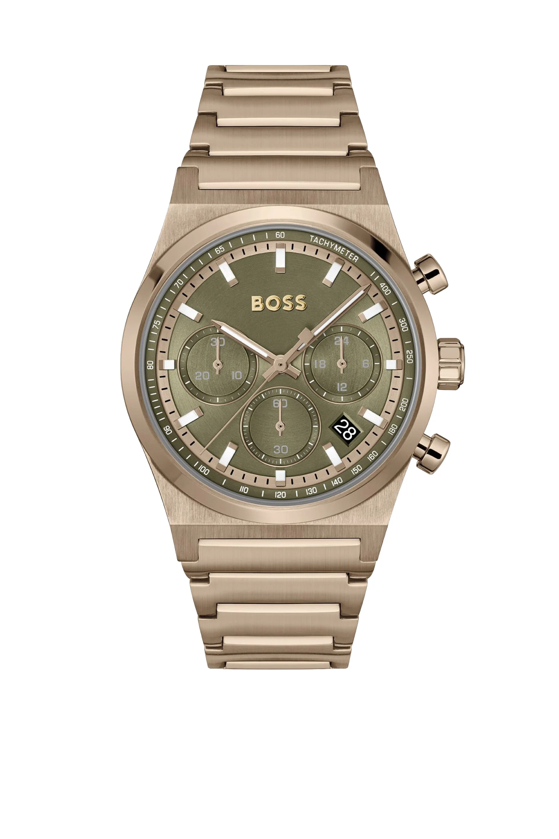 Candor Chrono Green-Dial Chronograph Watch