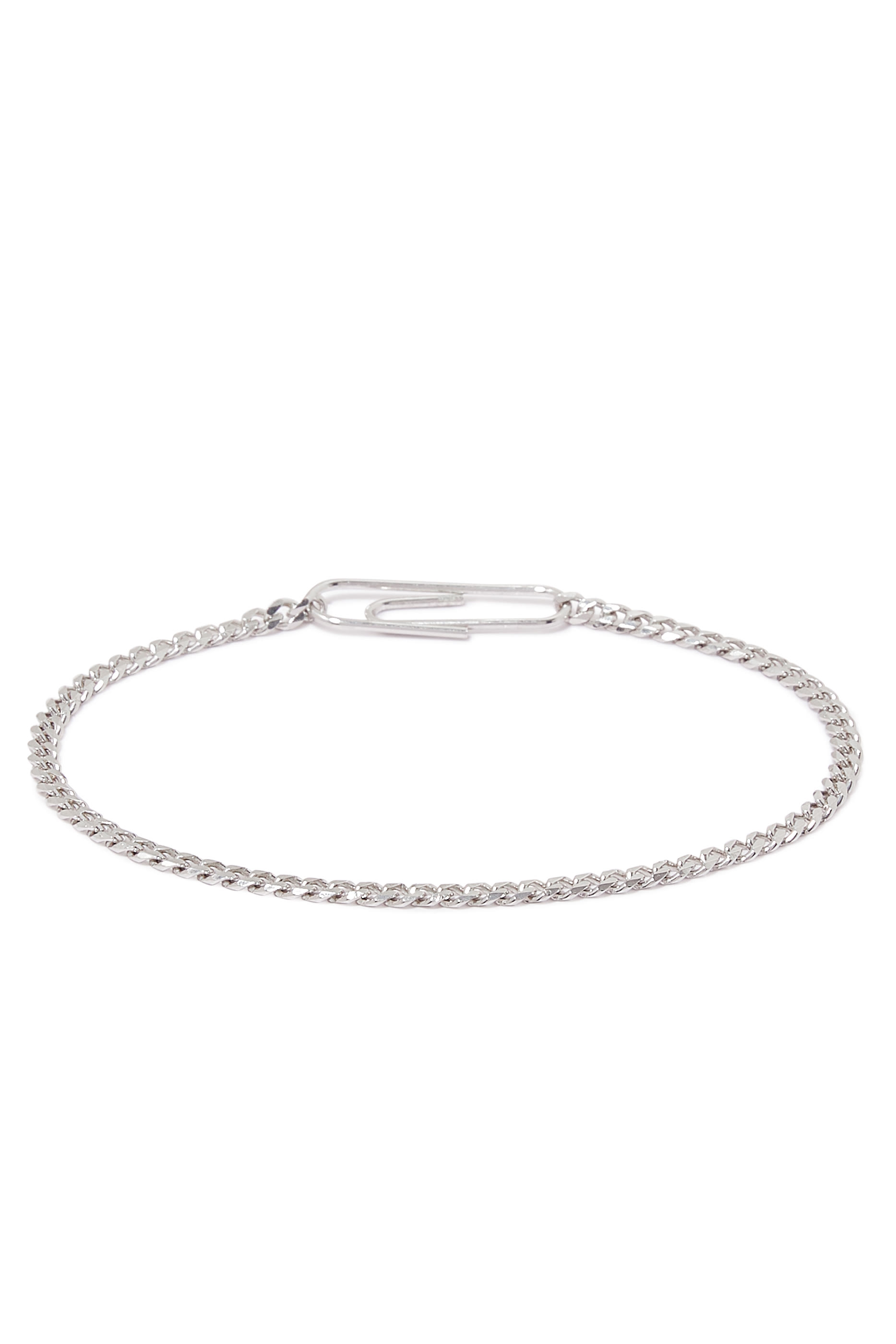 Cuban Link Paper Clip Bracelet