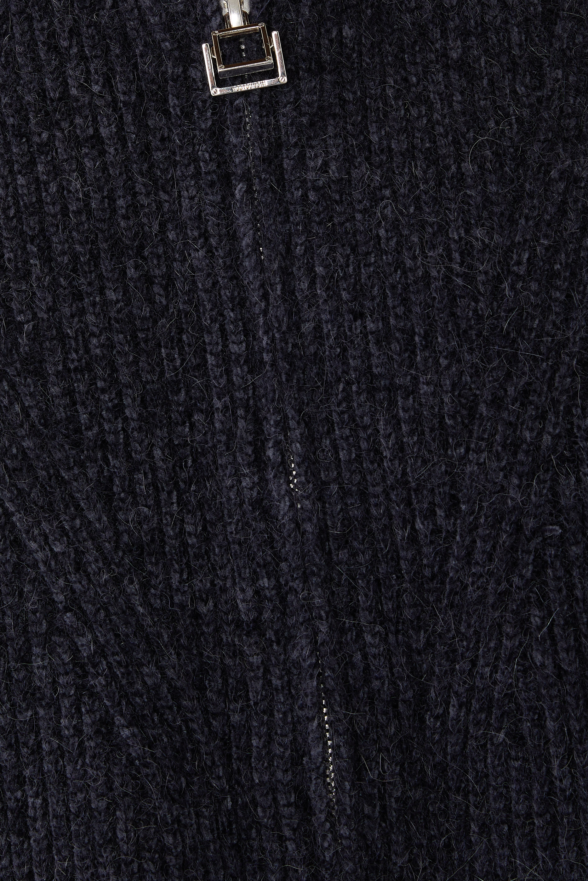 Zip-Through Knit Jacket