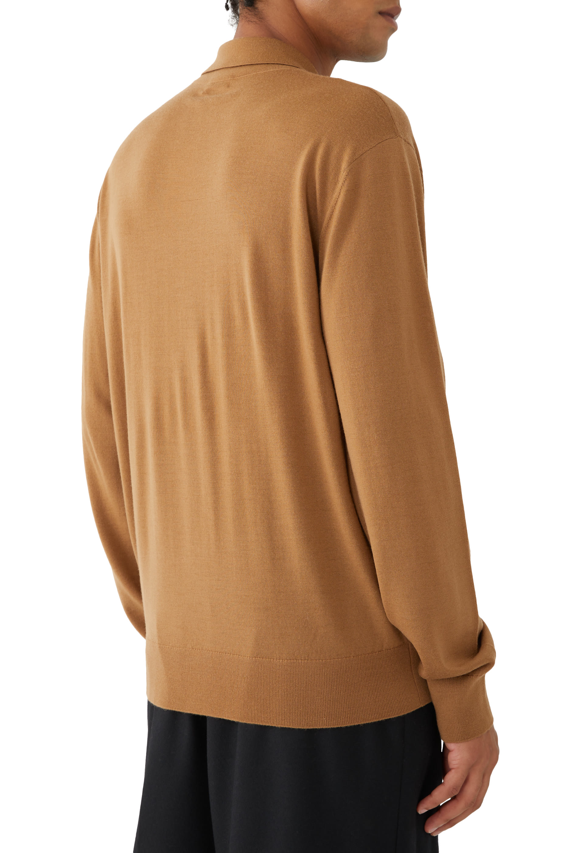 Muano Wool Polo Sweater