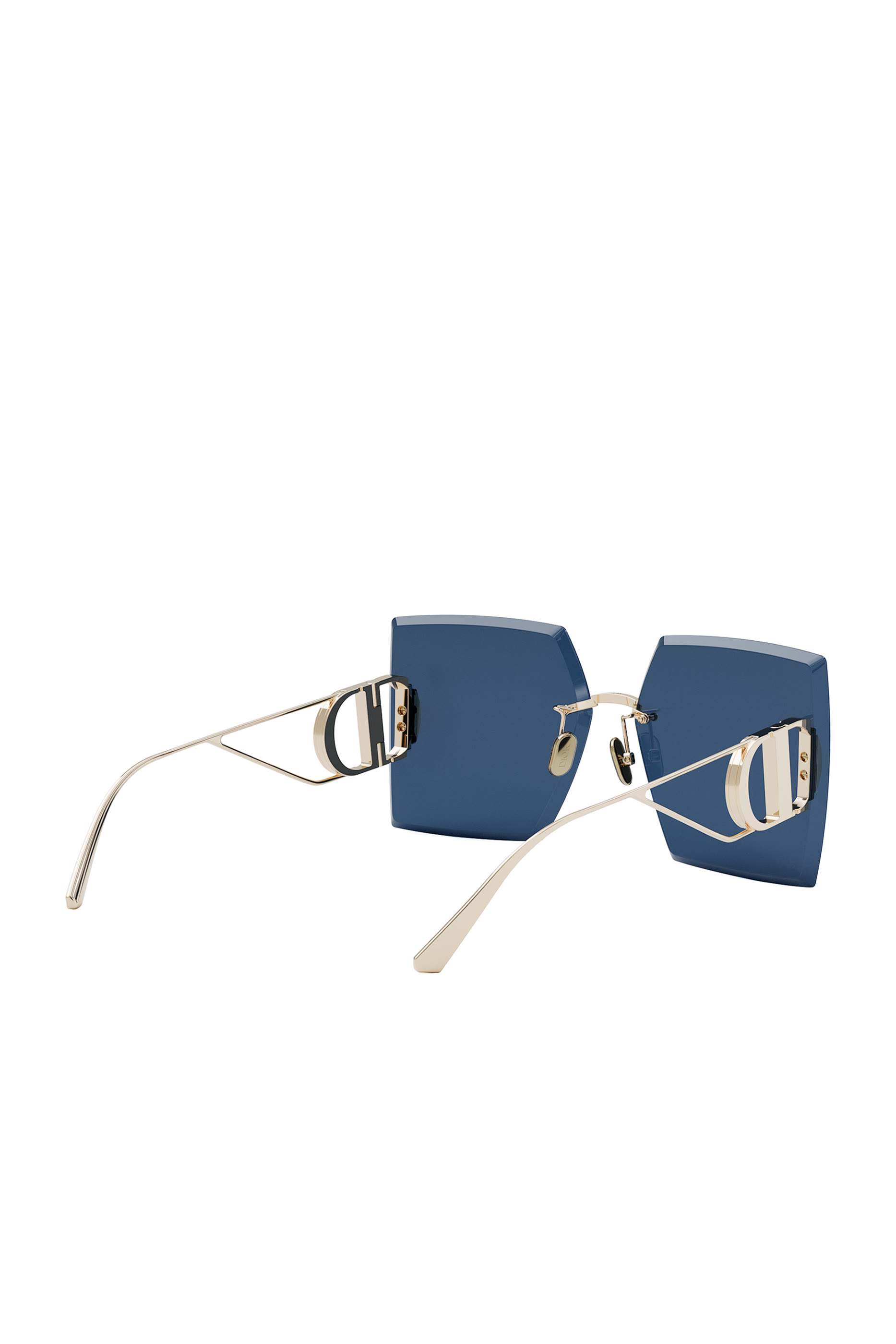 30Montaigne S7U Gold Geometric Sunglasses