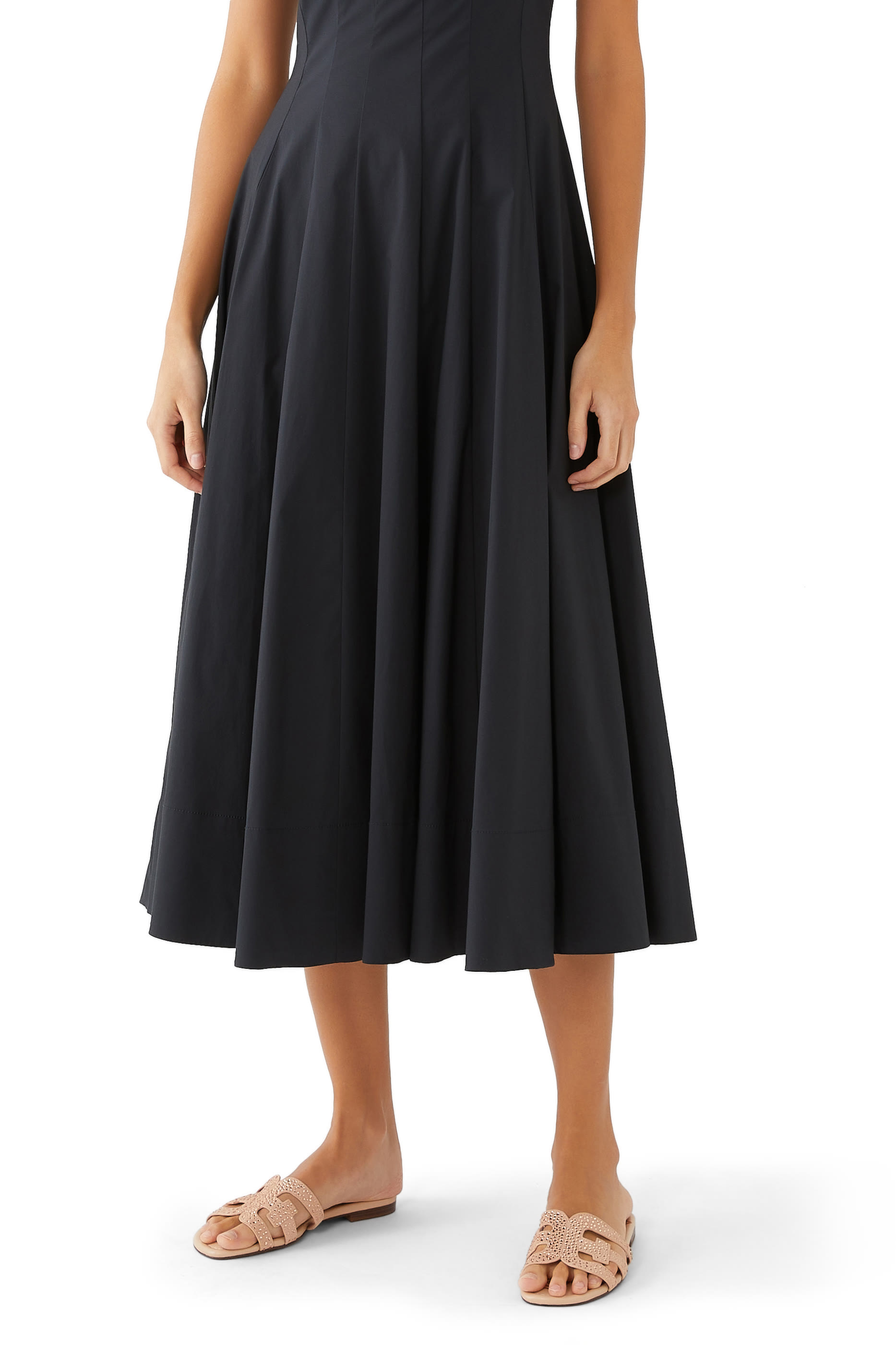 Bay Studded Flat Slides