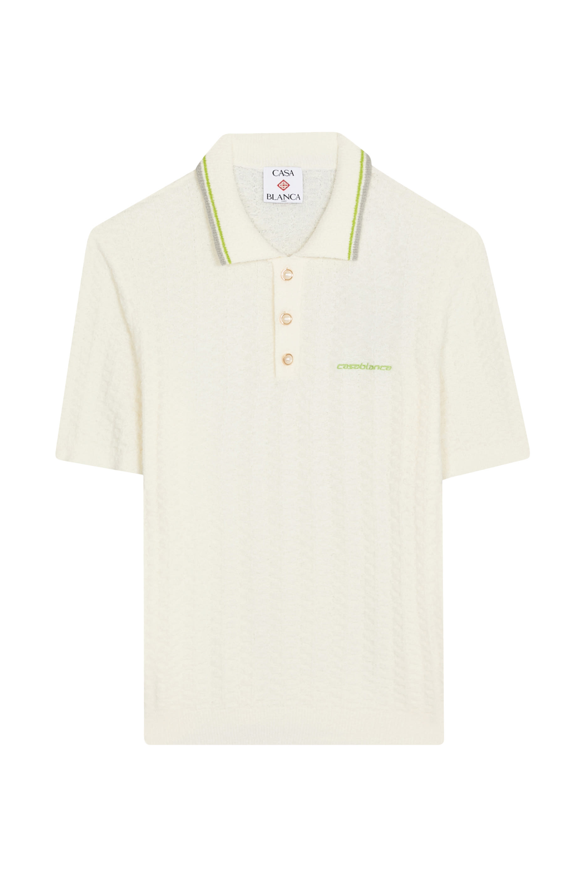 Tennis Boucl&eacute; Polo Shirt