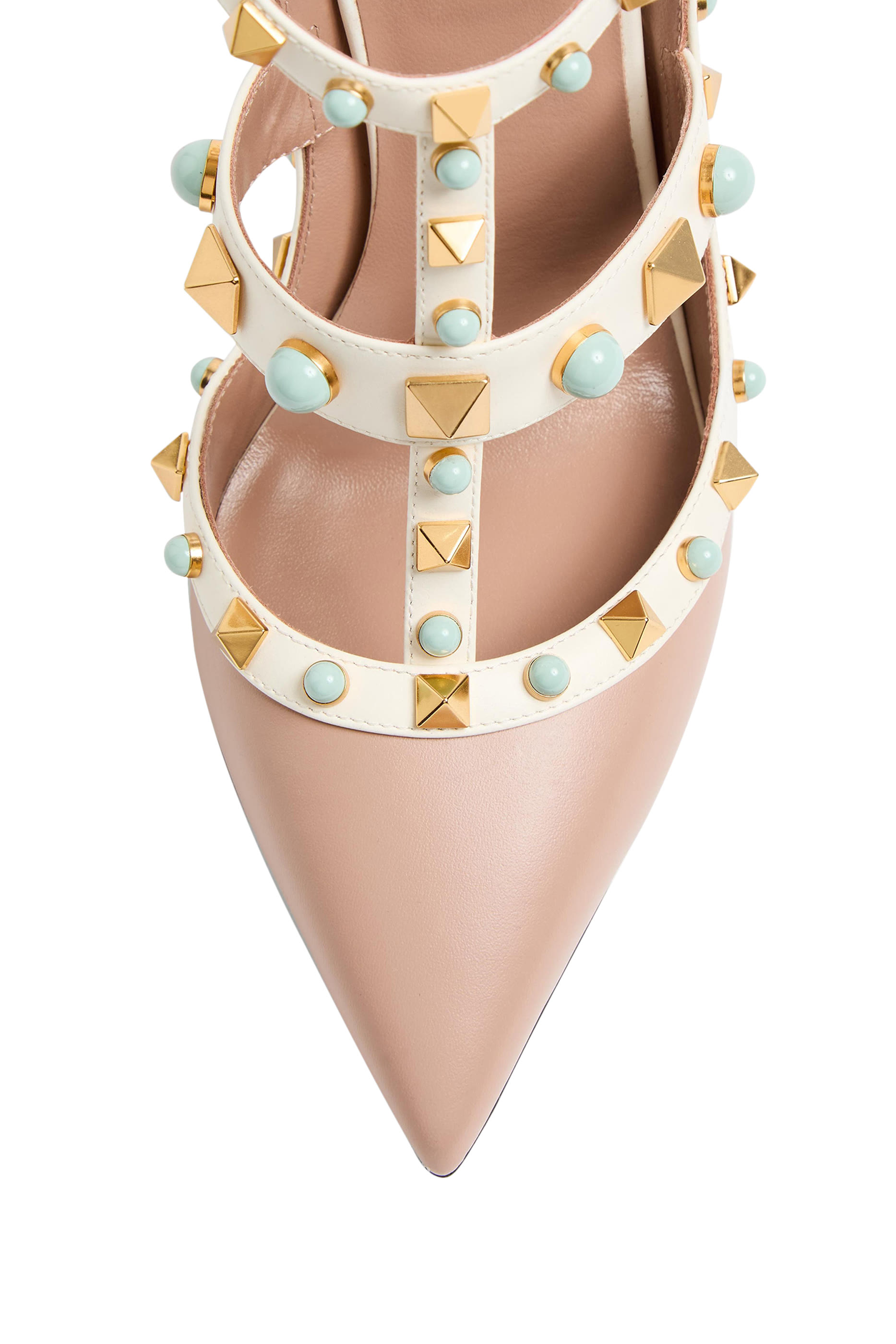 Rockstud 40 Leather Pumps