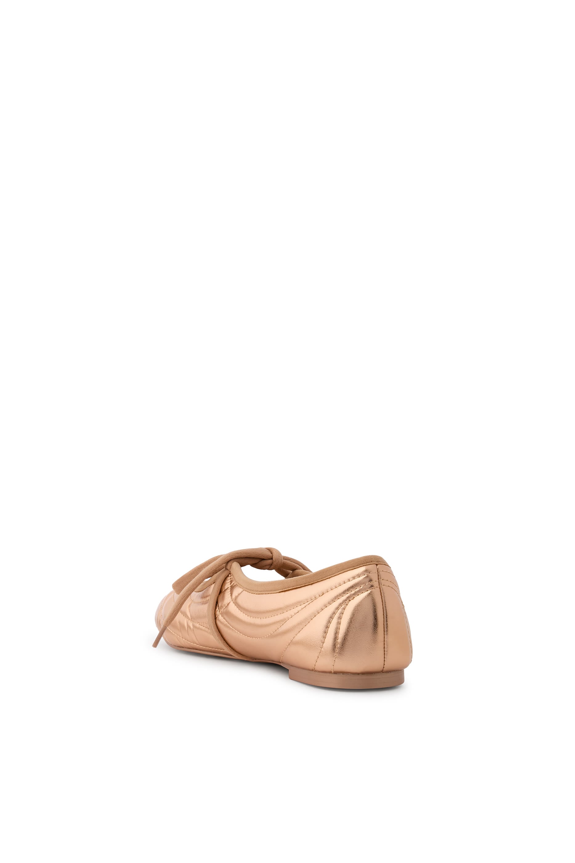 Erika Topstitching Ballet Flats