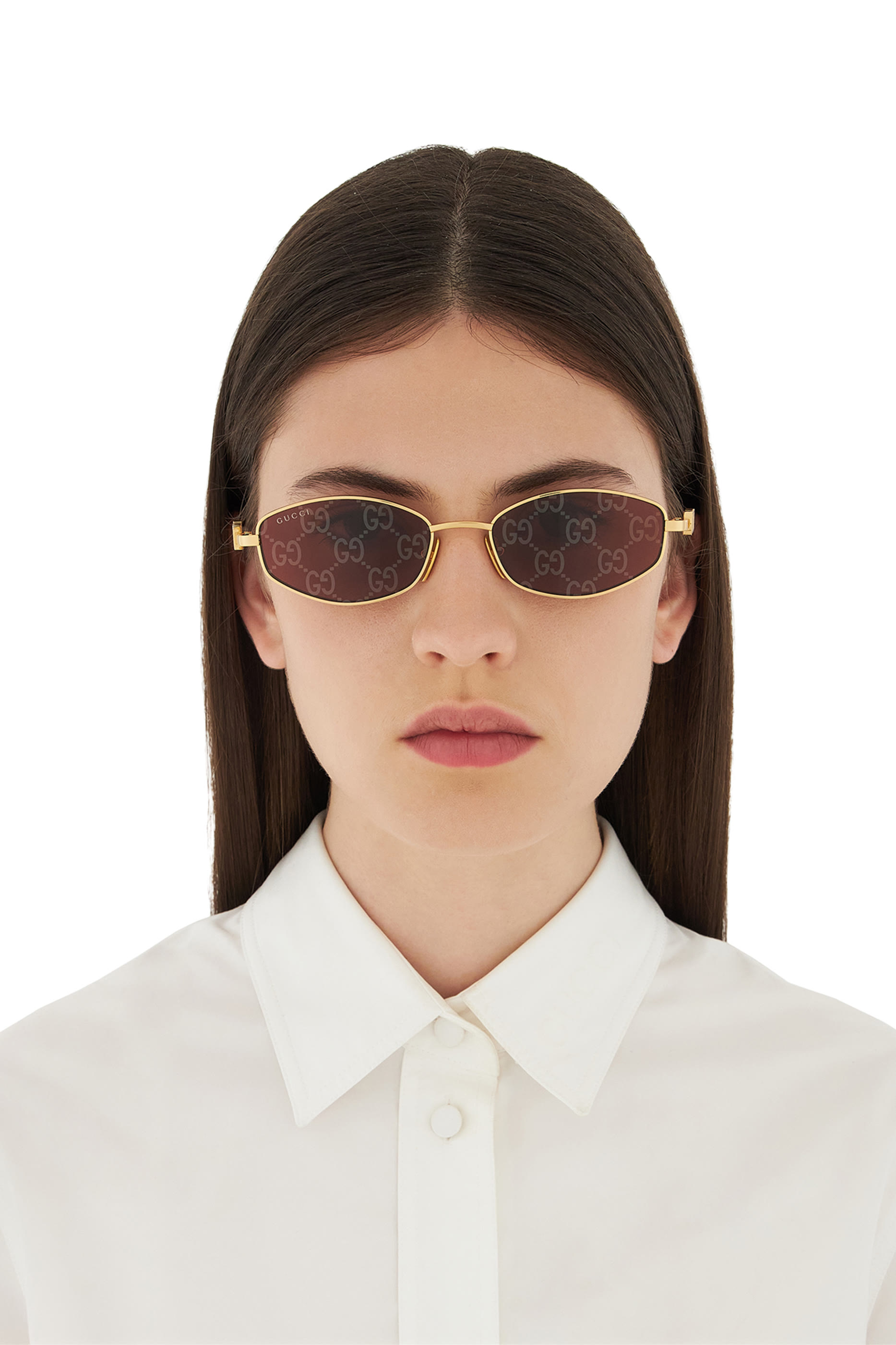Oval Frame Sunglasses 