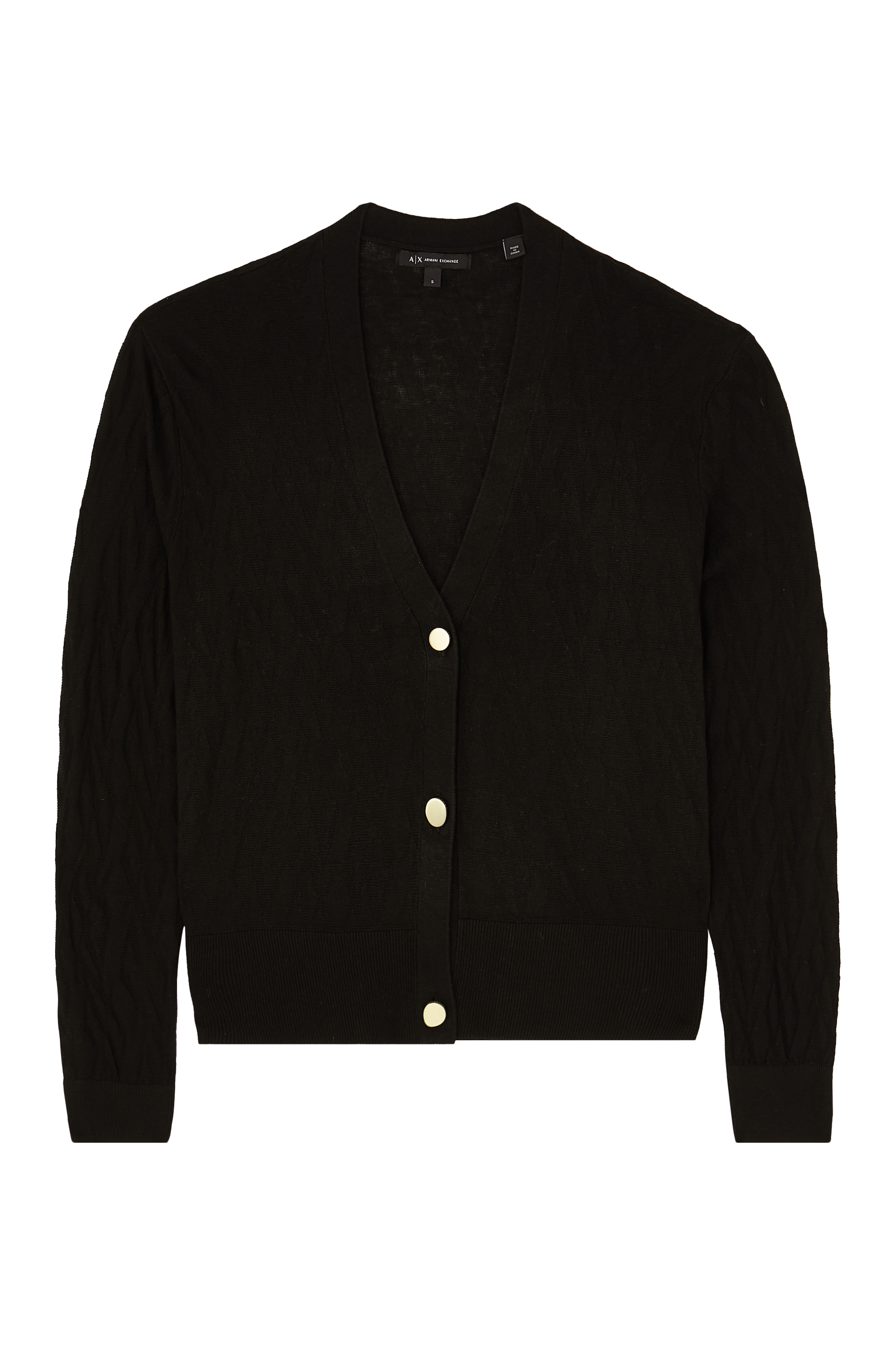 Monogram Buttoned Cardigan