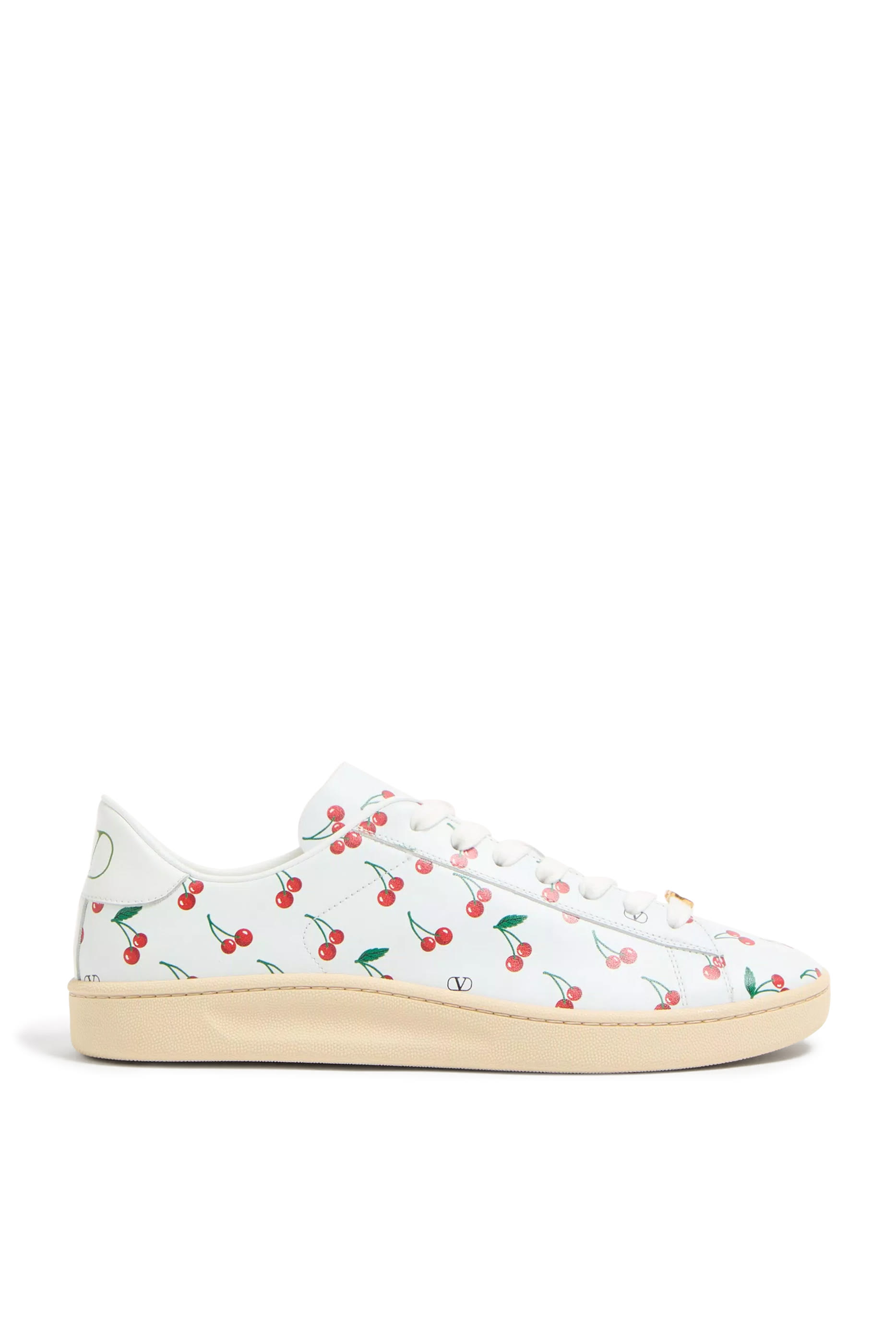 Royco Nappa Calfskin Sneakers with Cherryfic Pattern