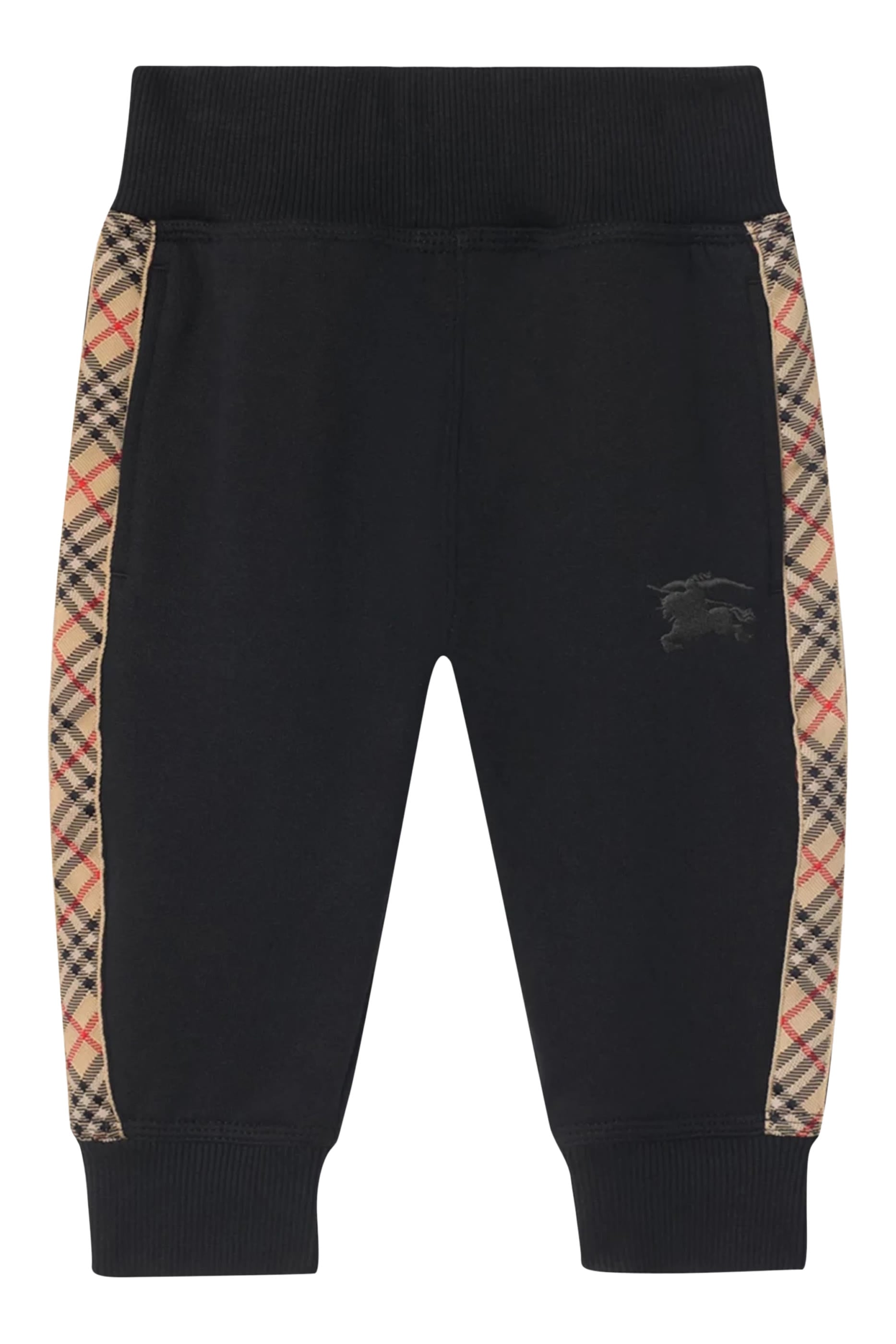 Kids Check Trim Jogging Pants 