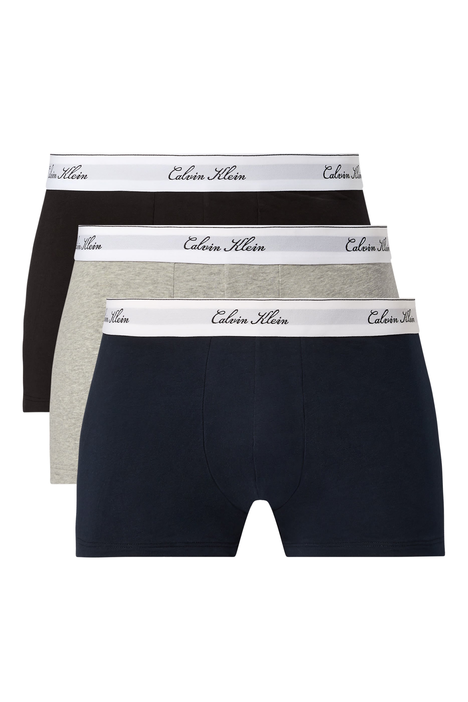 Icon Cotton Stretch Low Rise Trunks, Set of 3
