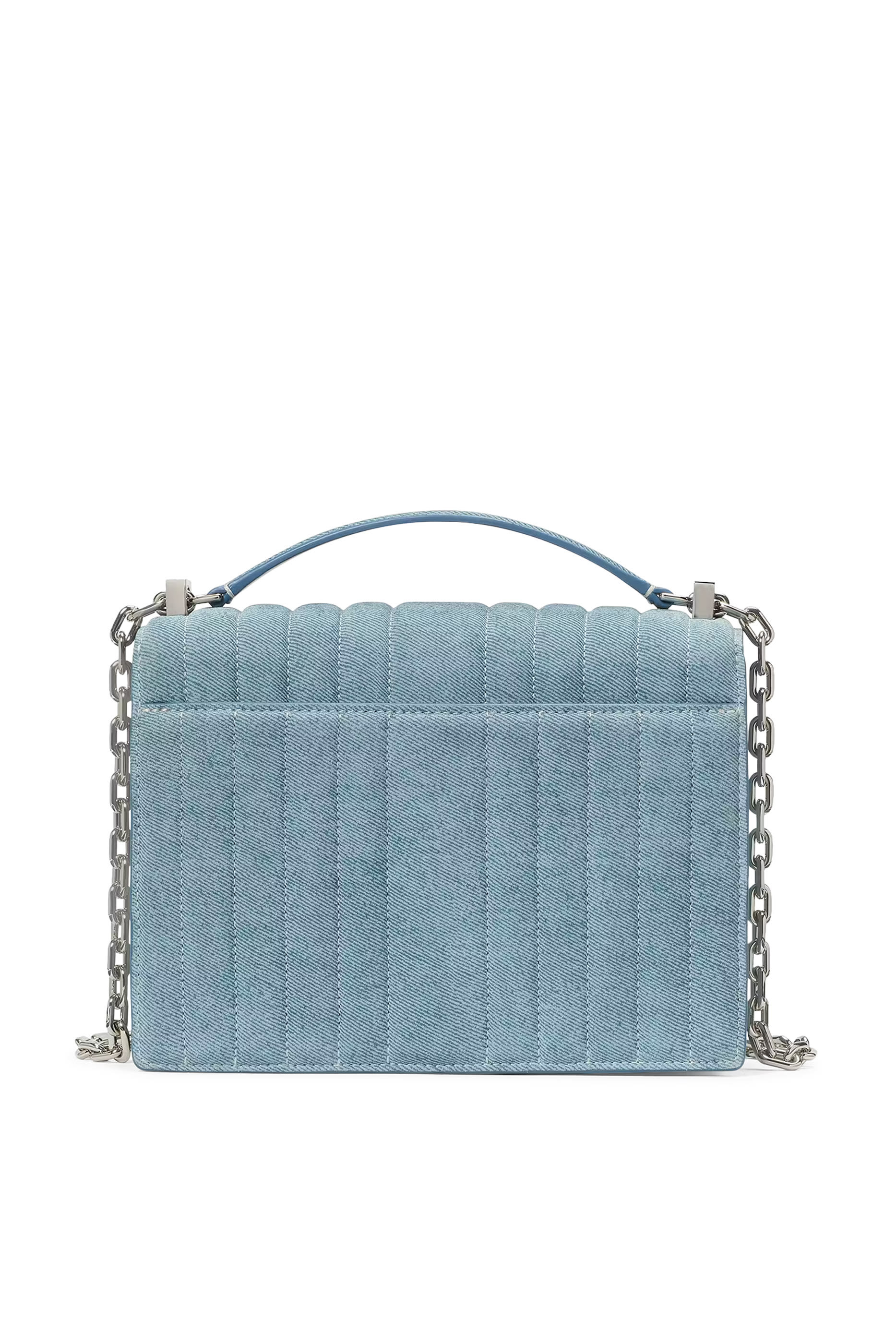 Deco Quilted Chain Shoulder Bag