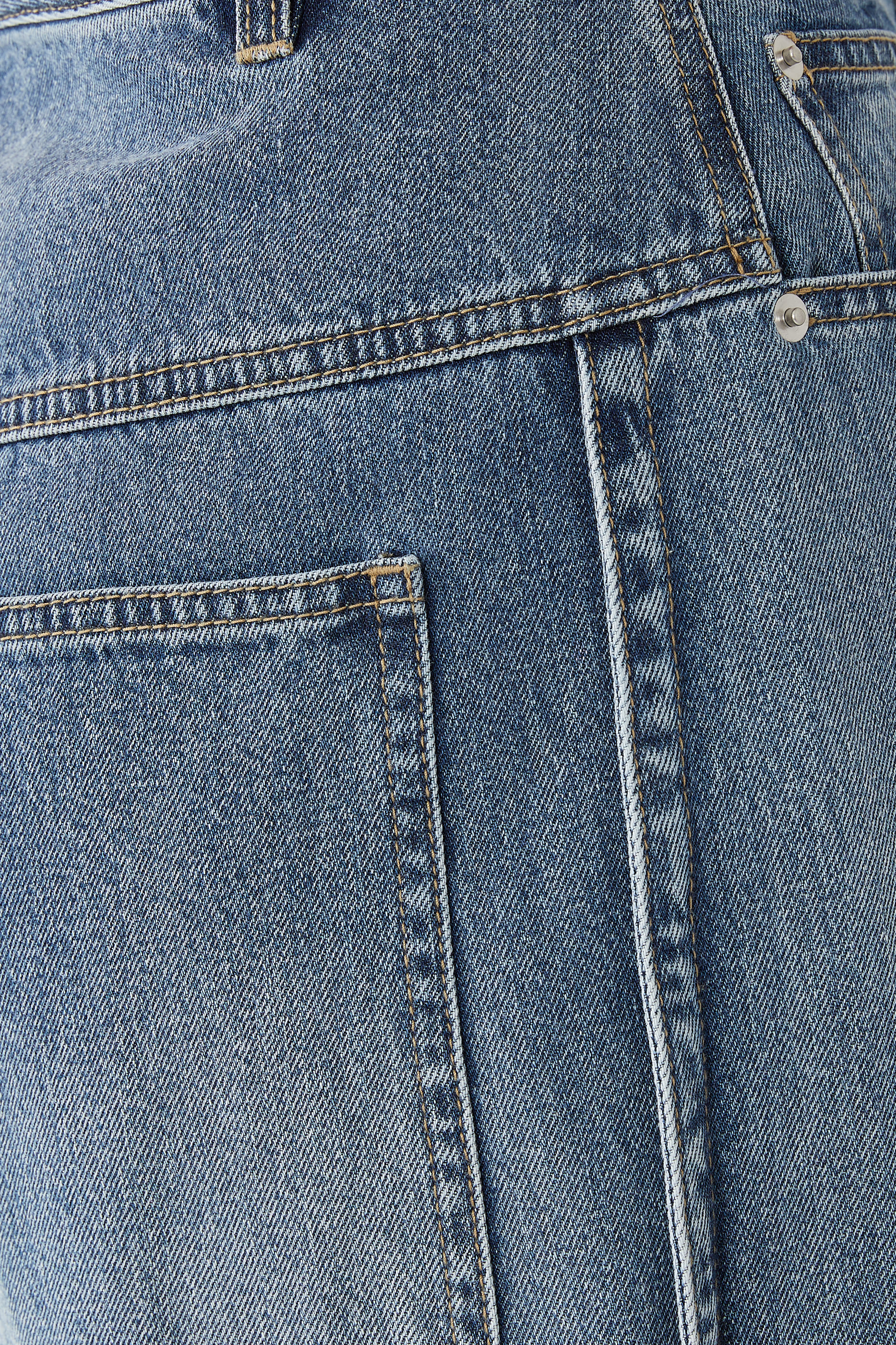 Spring Denim Tuck Jeans