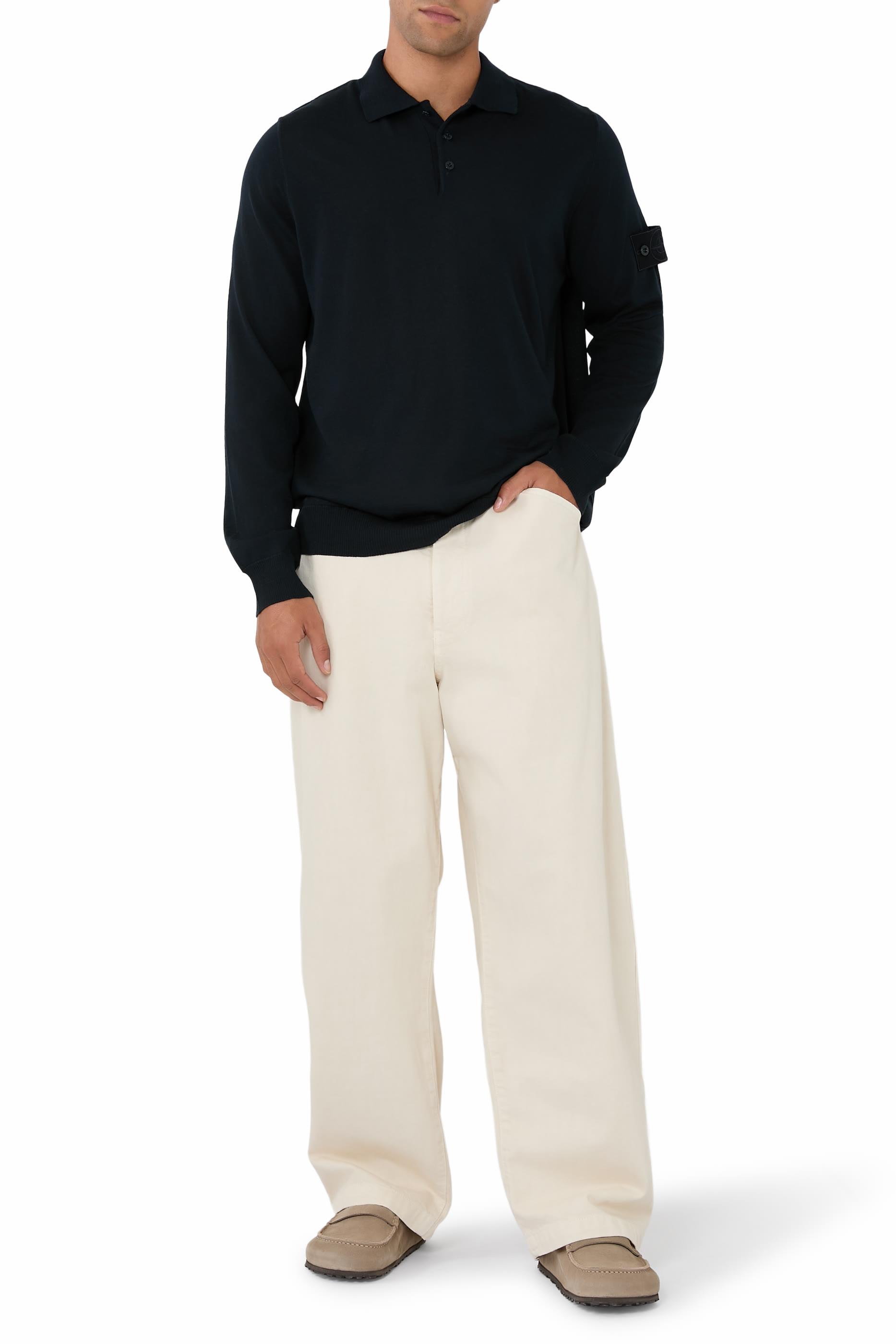 Logo-Badge Polo Shirt