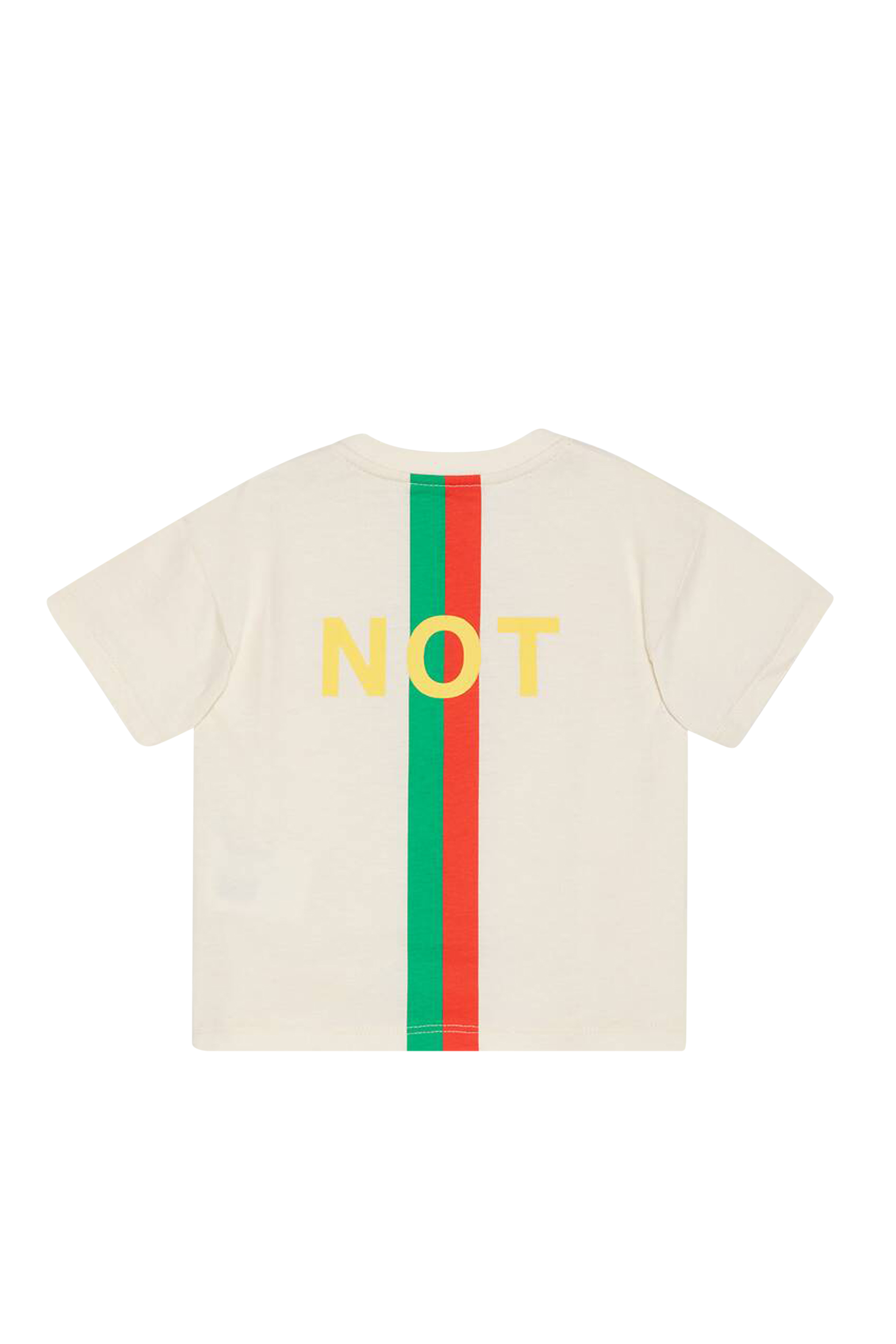 'Fake/Not' Print T-Shirt