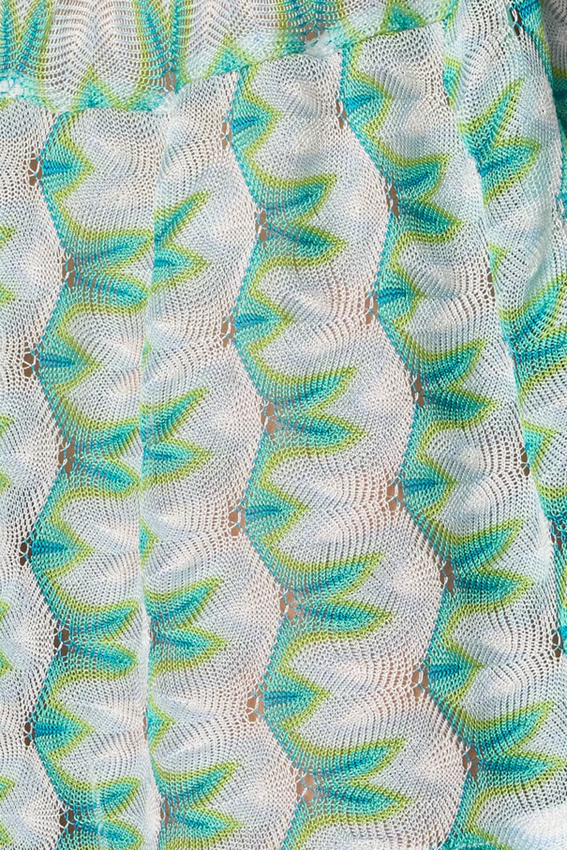 Mare Raschel Floral Lace Mini Skirt