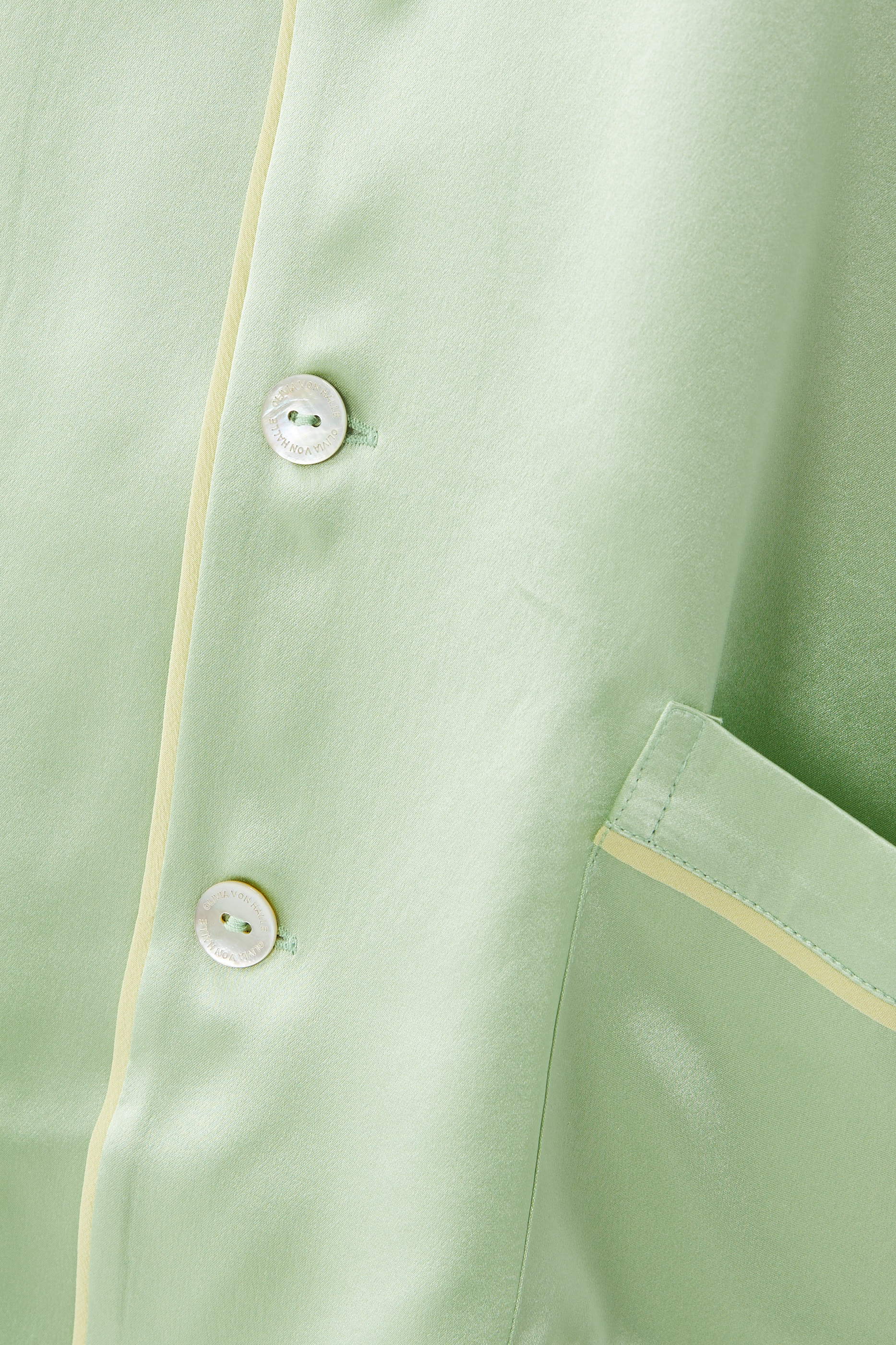 Yves Silk Satin Pajamas