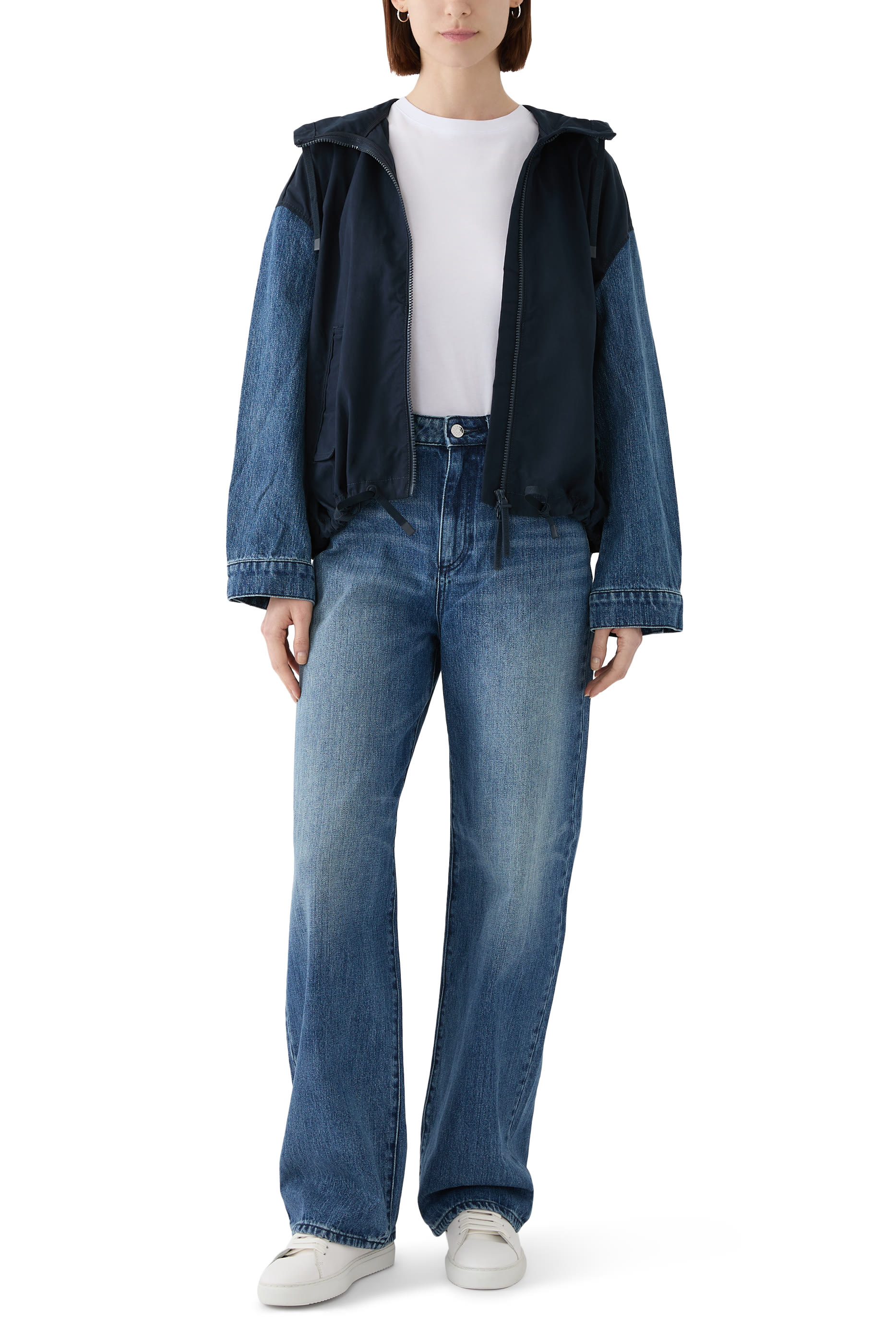 Full Zip Denim Jacket