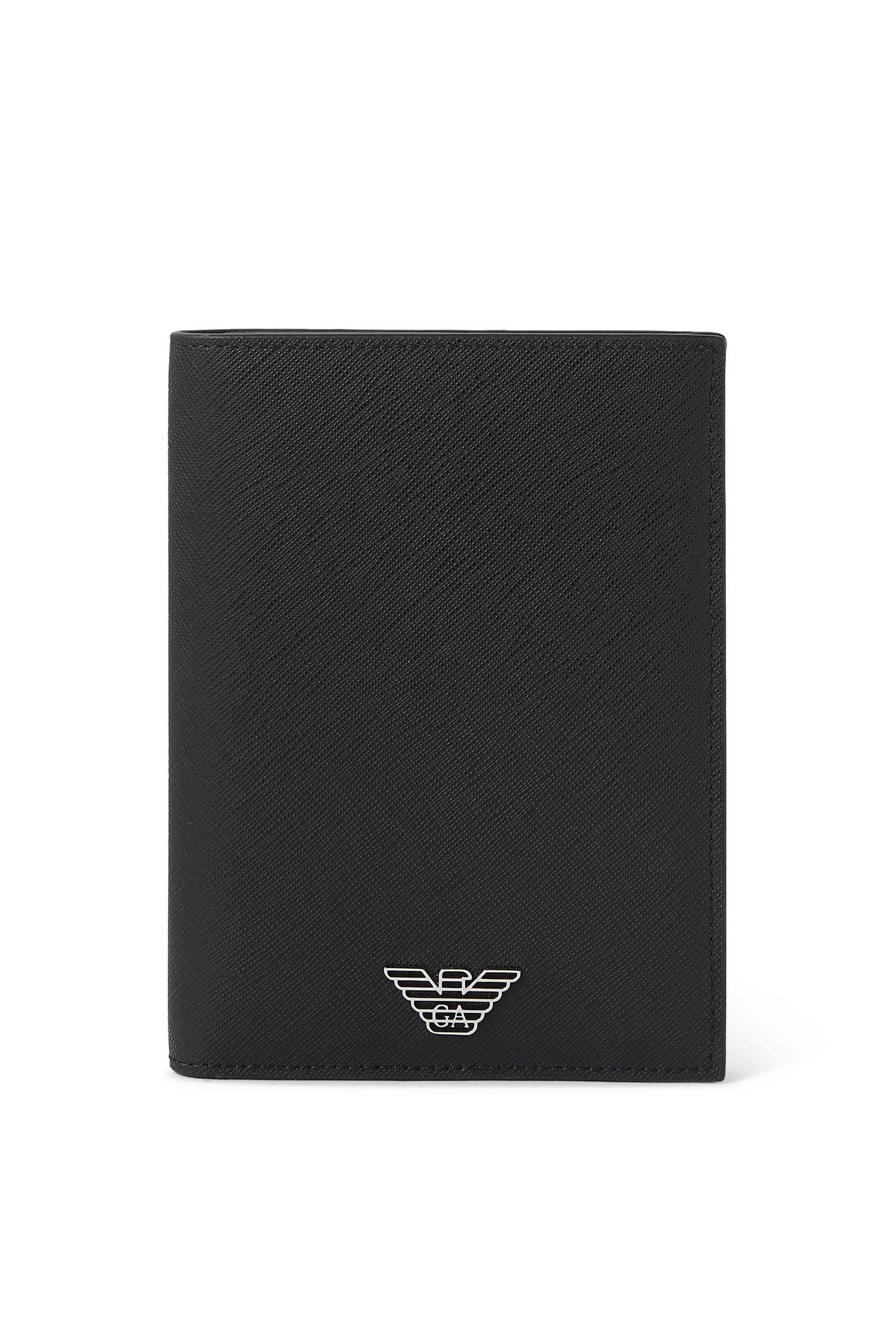 ASV Regenerated Saffiano Leather Passport Holder
