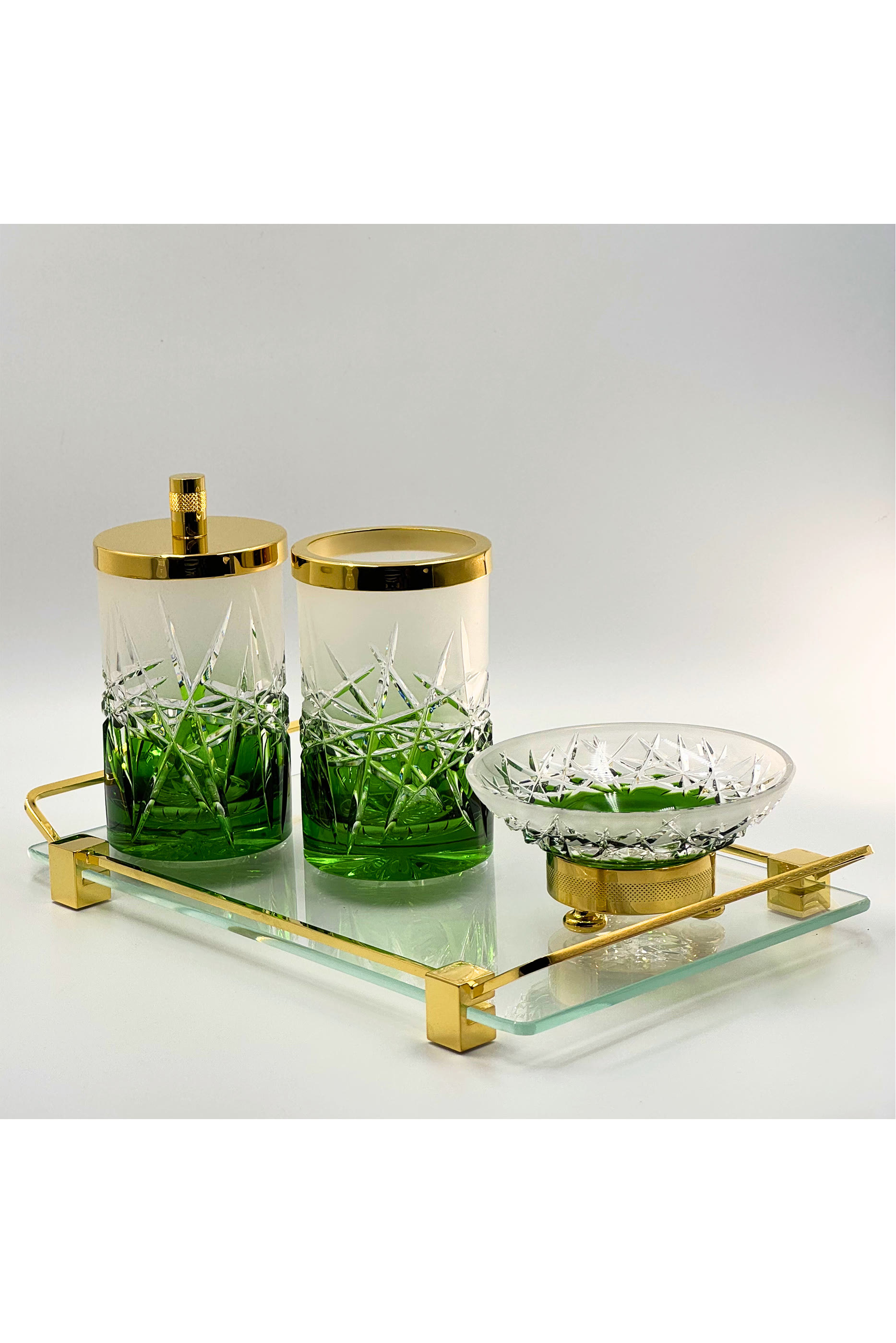 Ivy Green Cotton Wool Jar