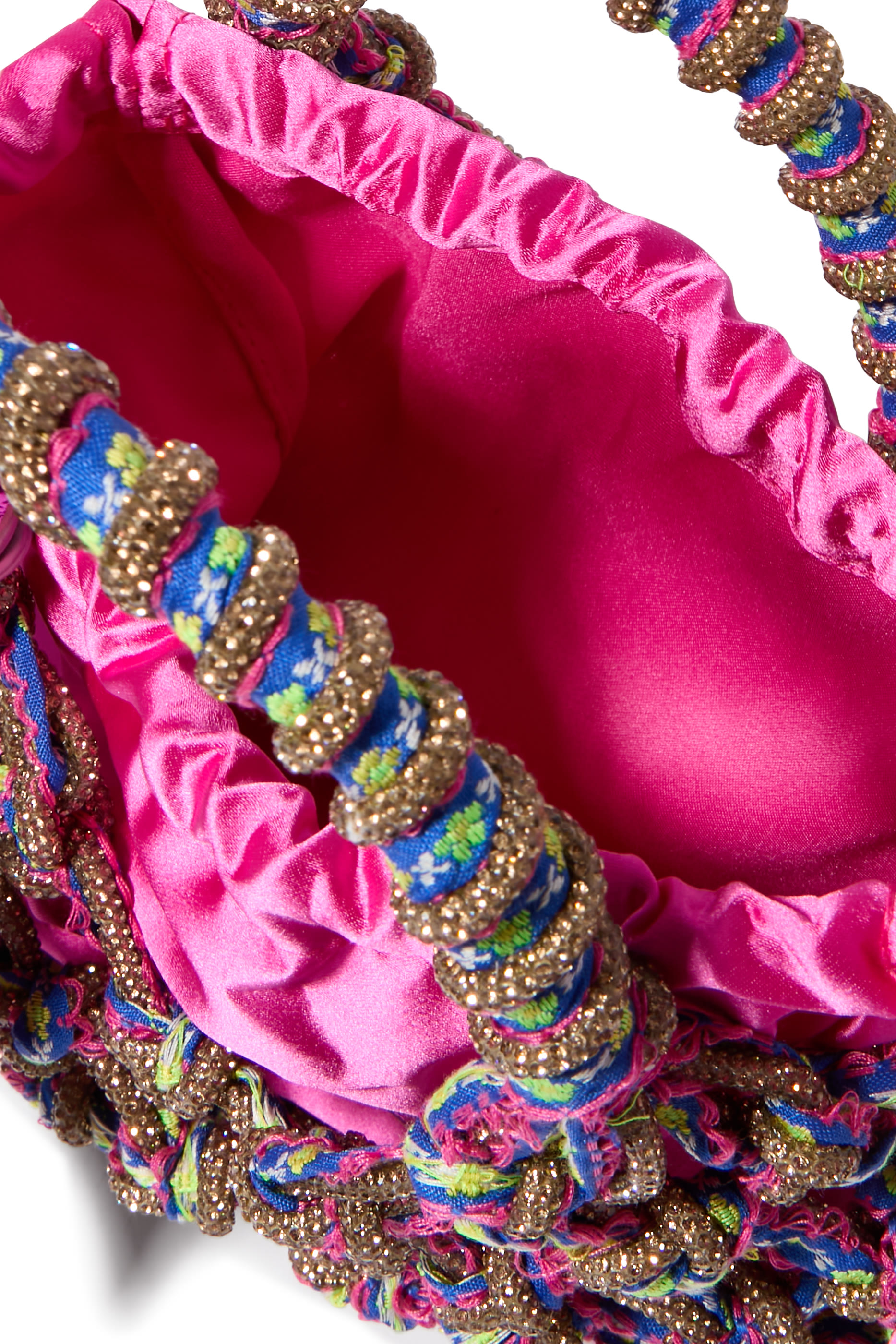 Small Crystal Macramé Bag