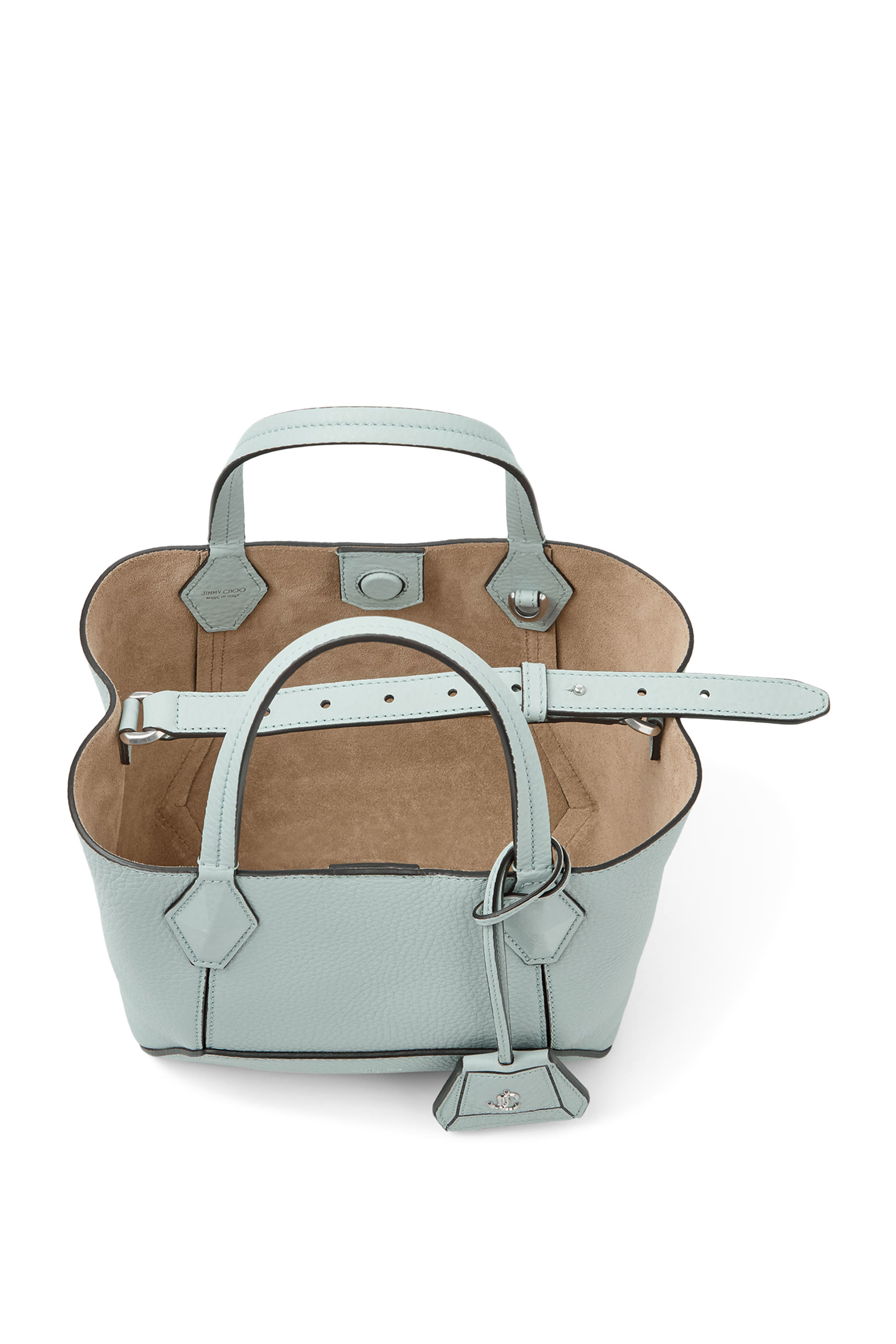 Diamond Tote S Leather Shoulder Bag