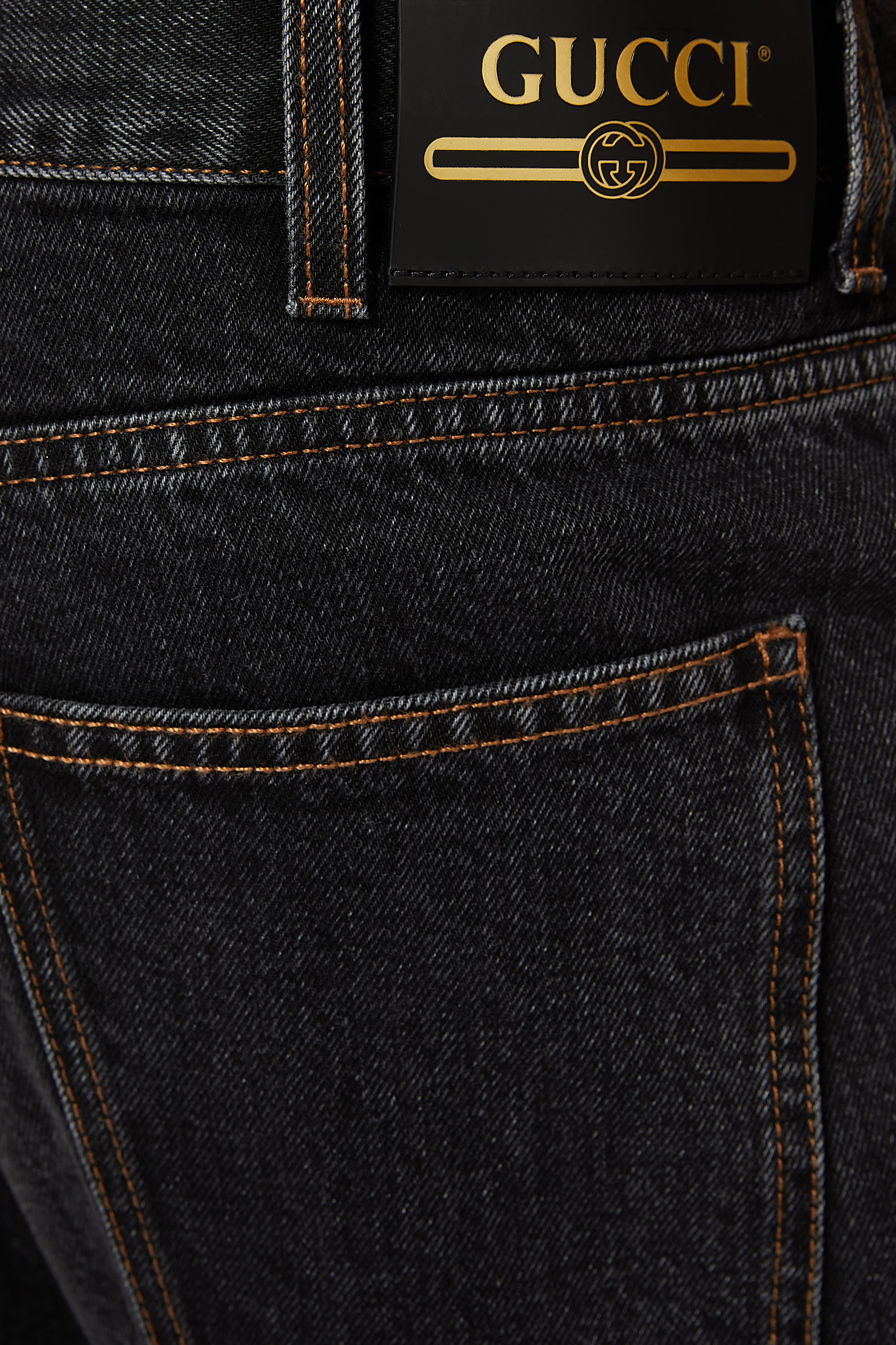 Tapered Eco Stonewashed Denim Jeans