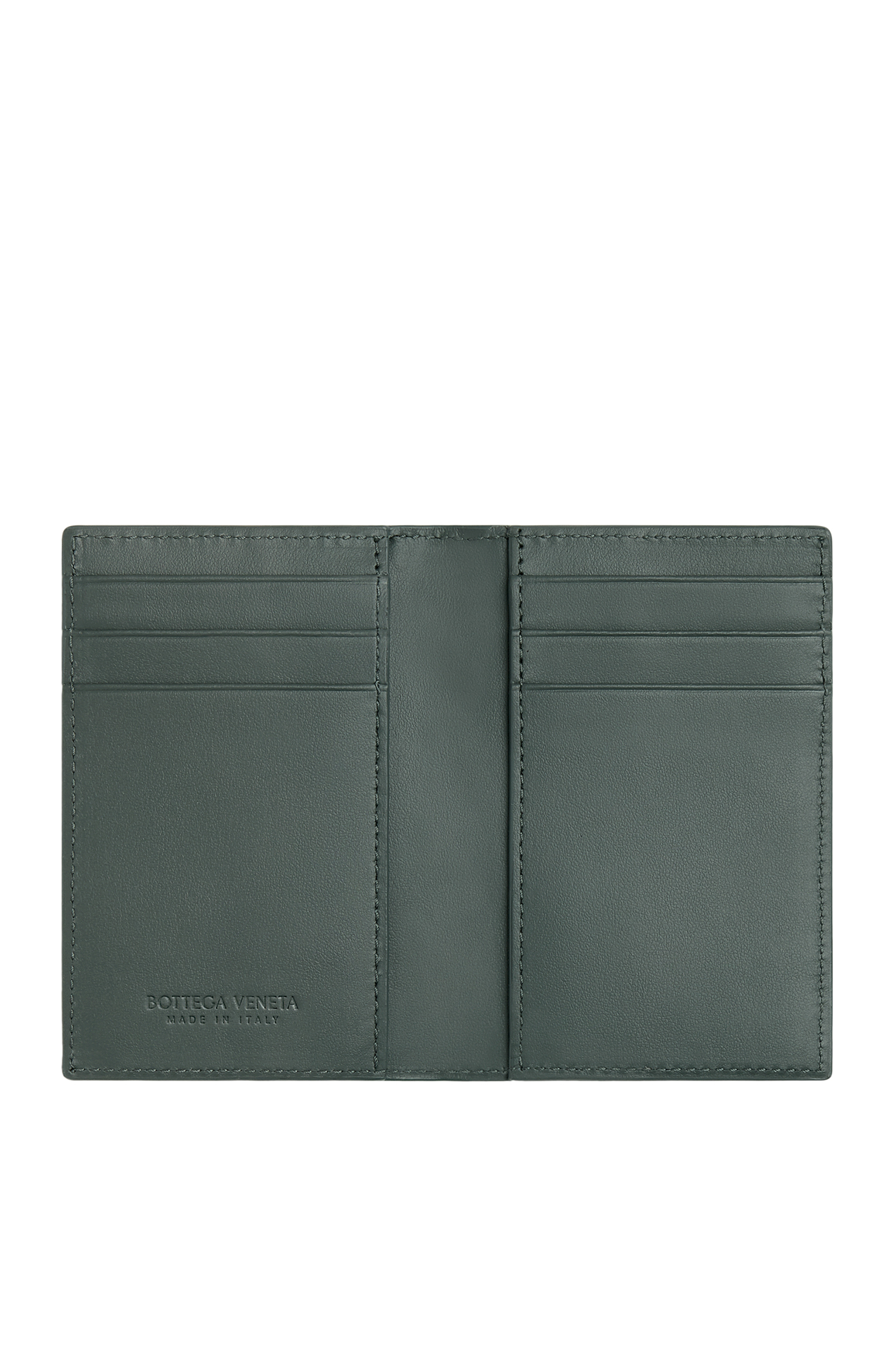 Intrecciato Flap Card Case