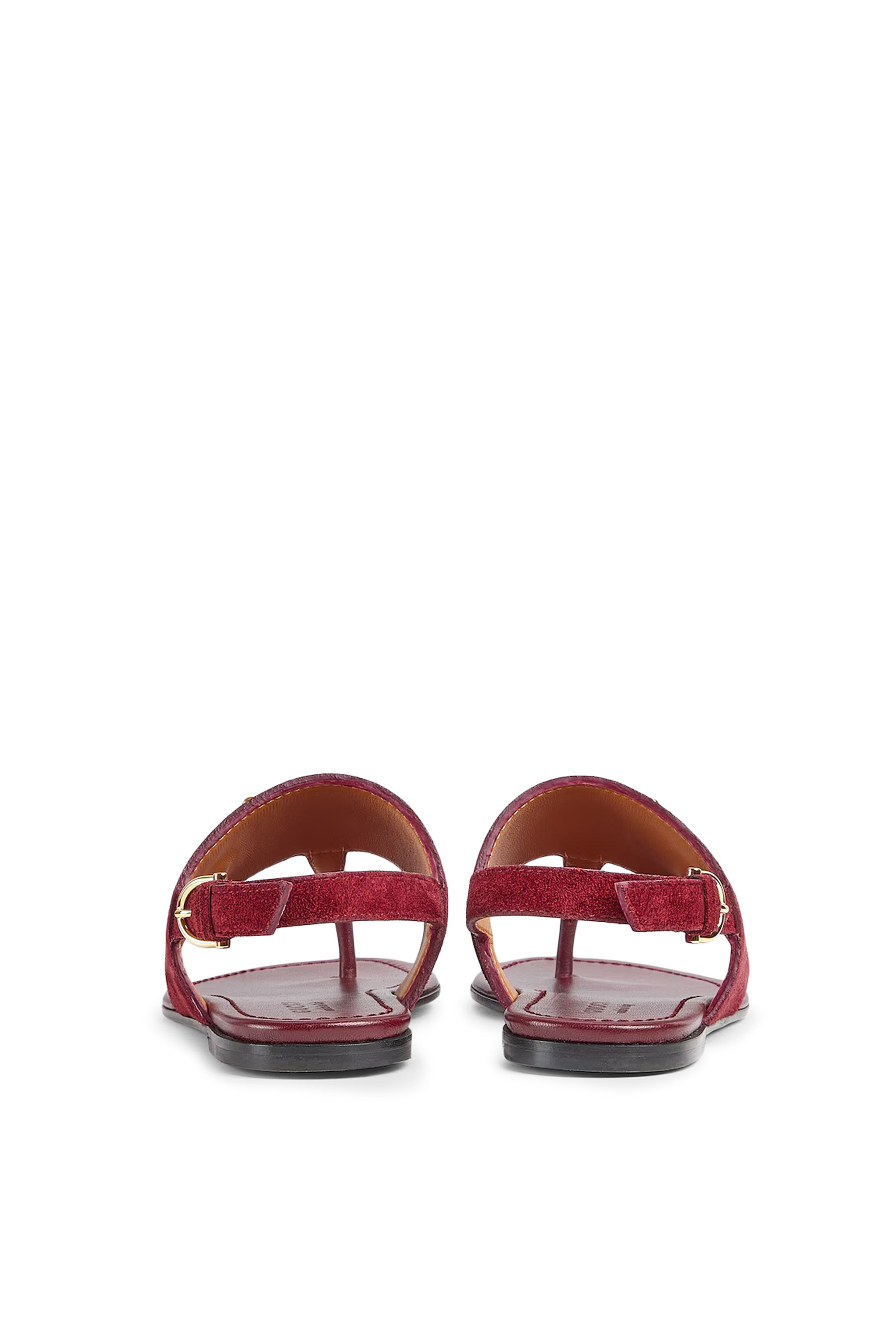 Horsebit Thong Sandals