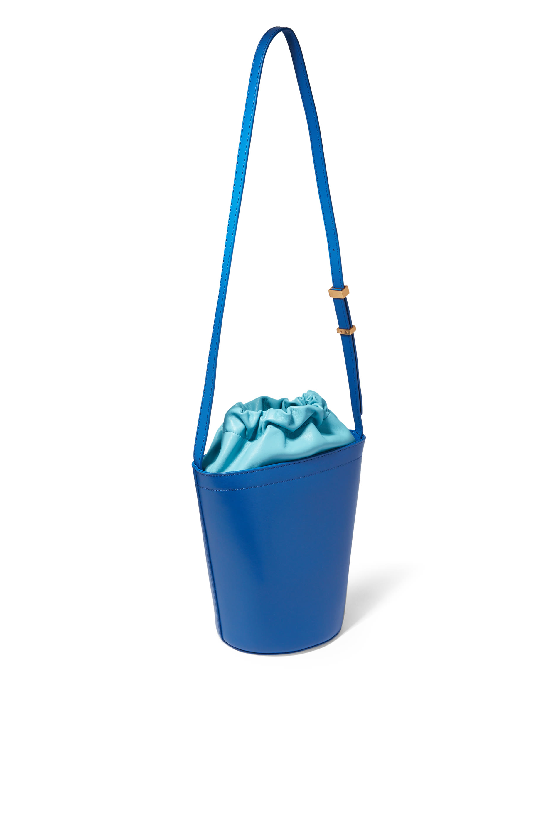 Patty Palmellato Leather Bucket Bag