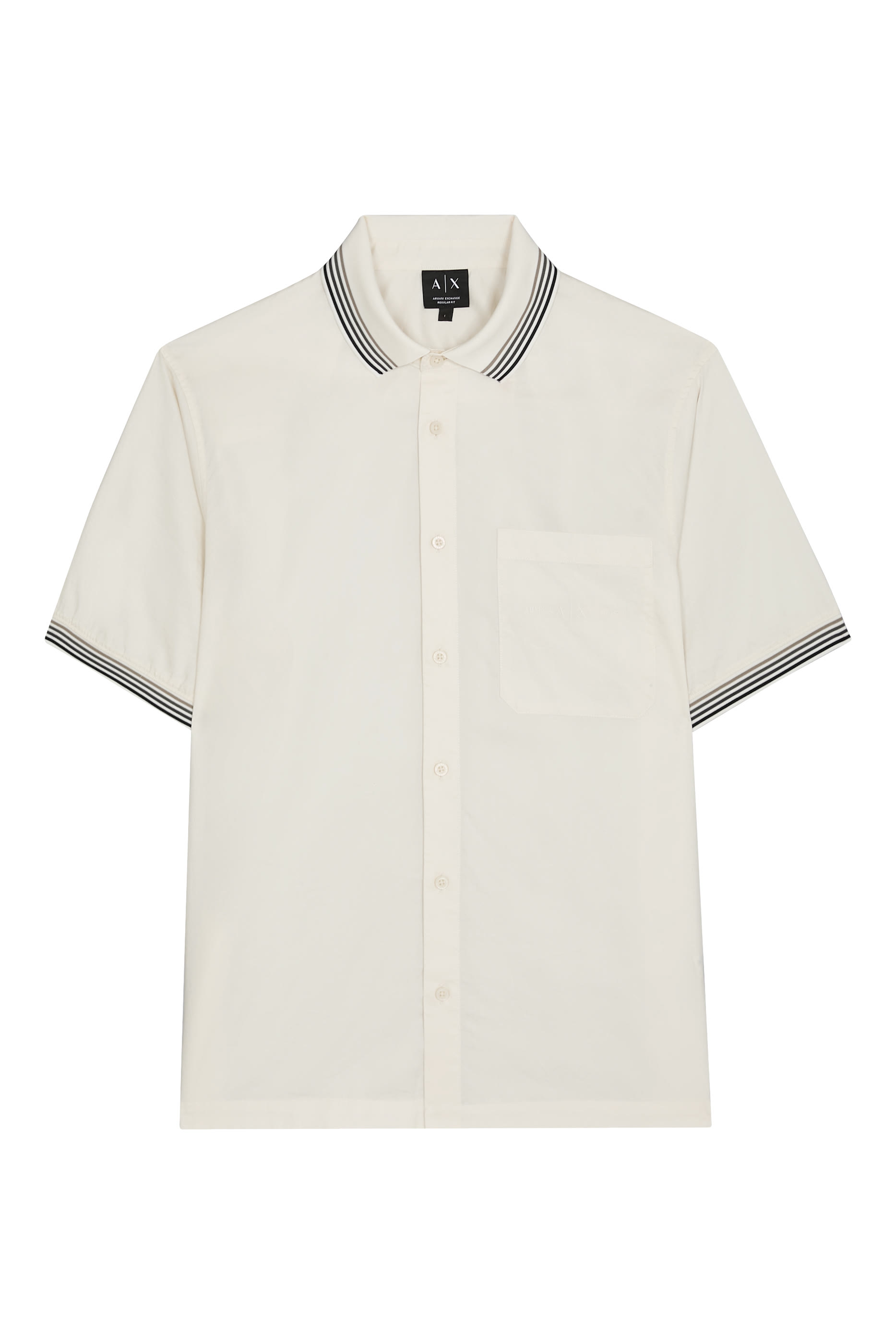 Logo Delicate Texture Casual Shirt