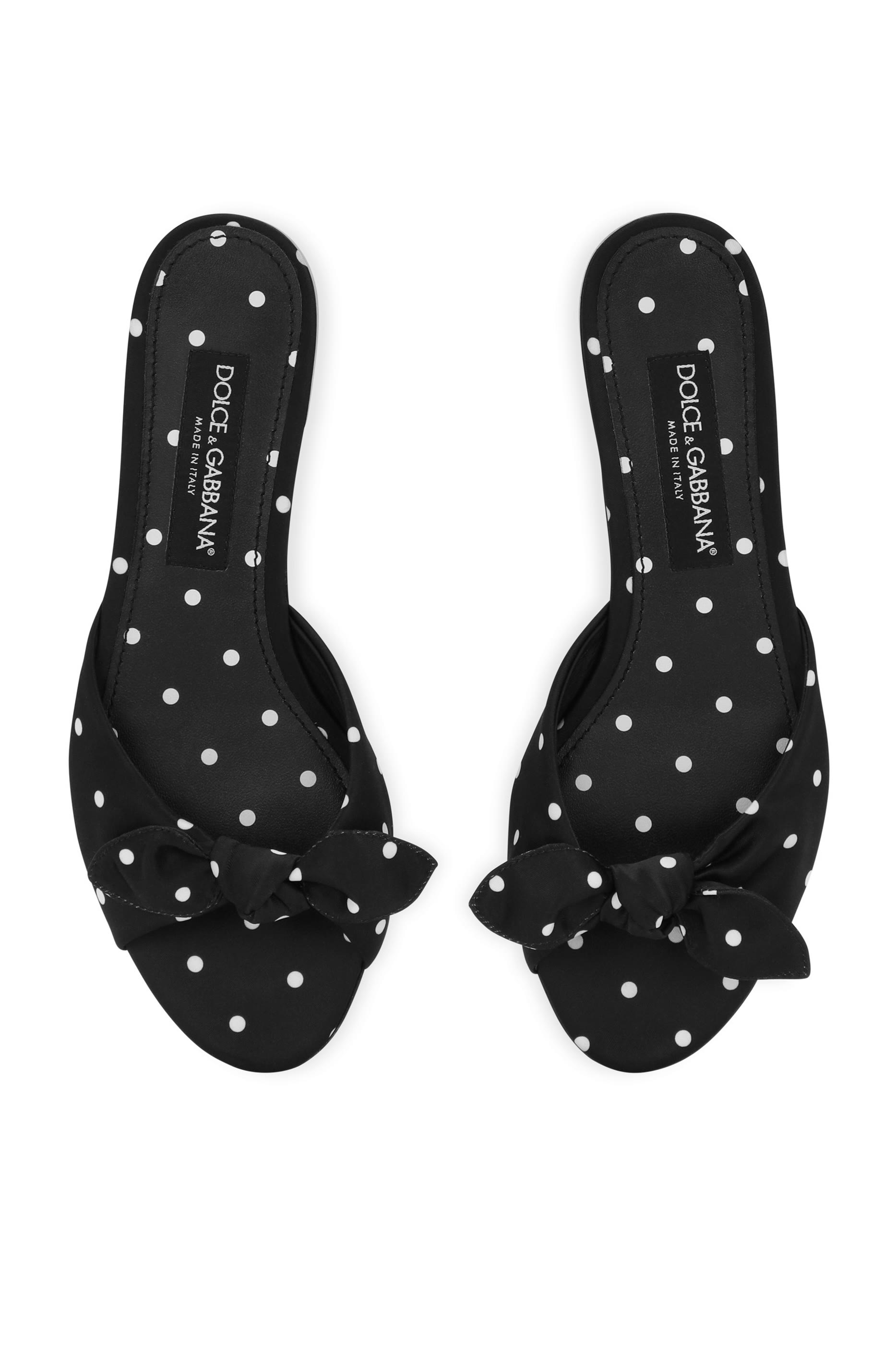 Printed Satin Sliders