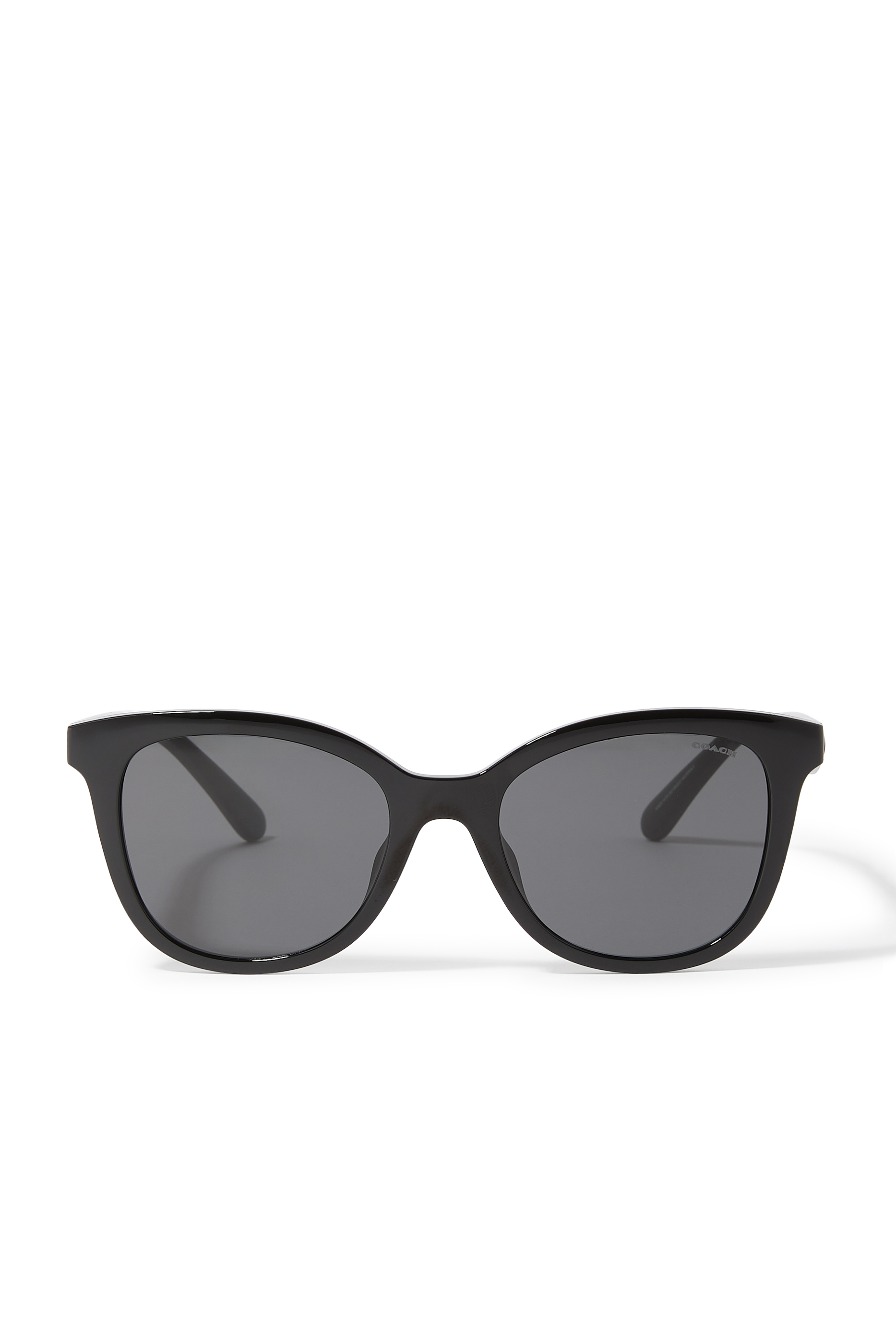 Quilted Tabby Round Sunglasses