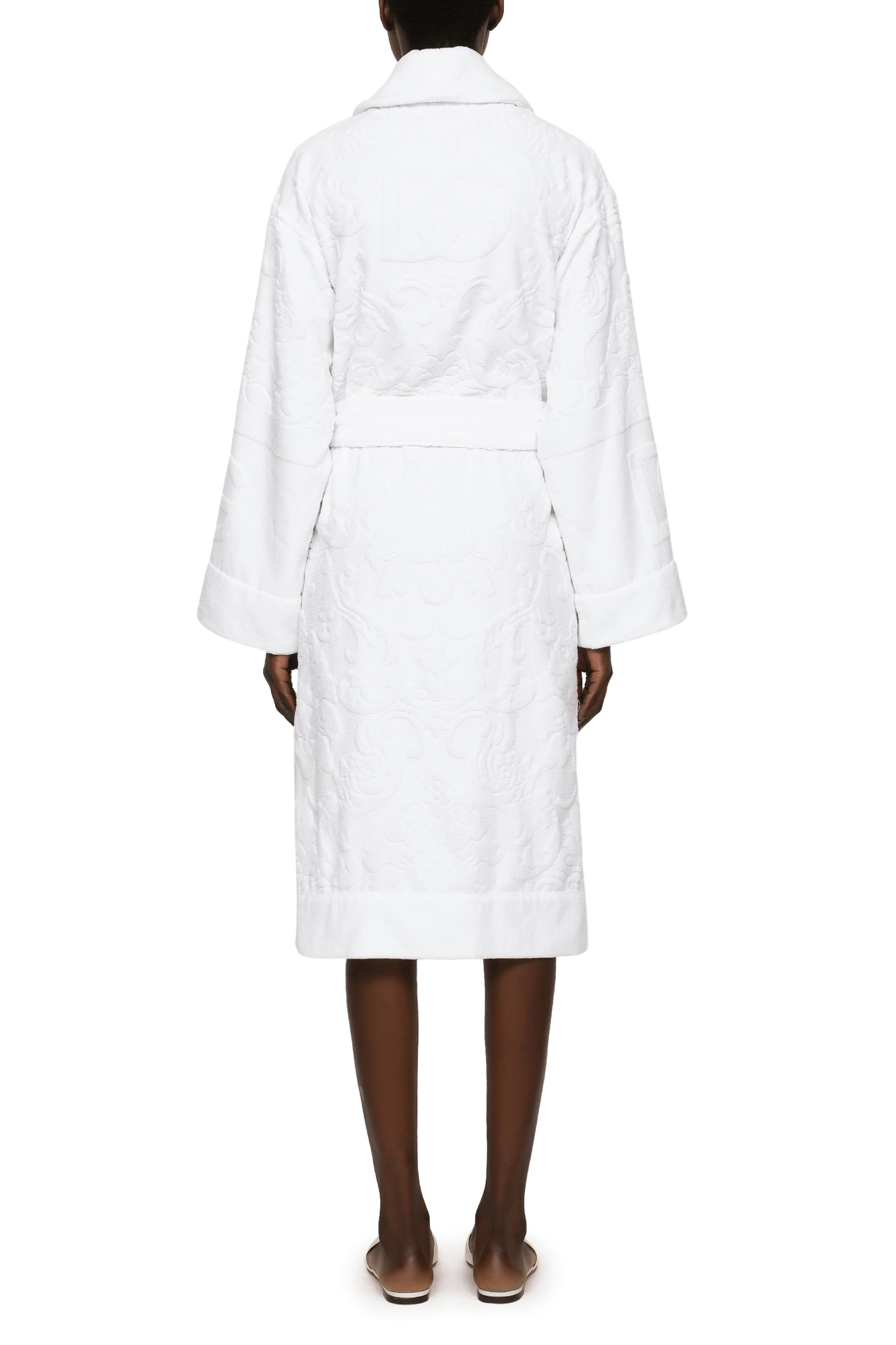 Terry Cotton Logo Bath Robe