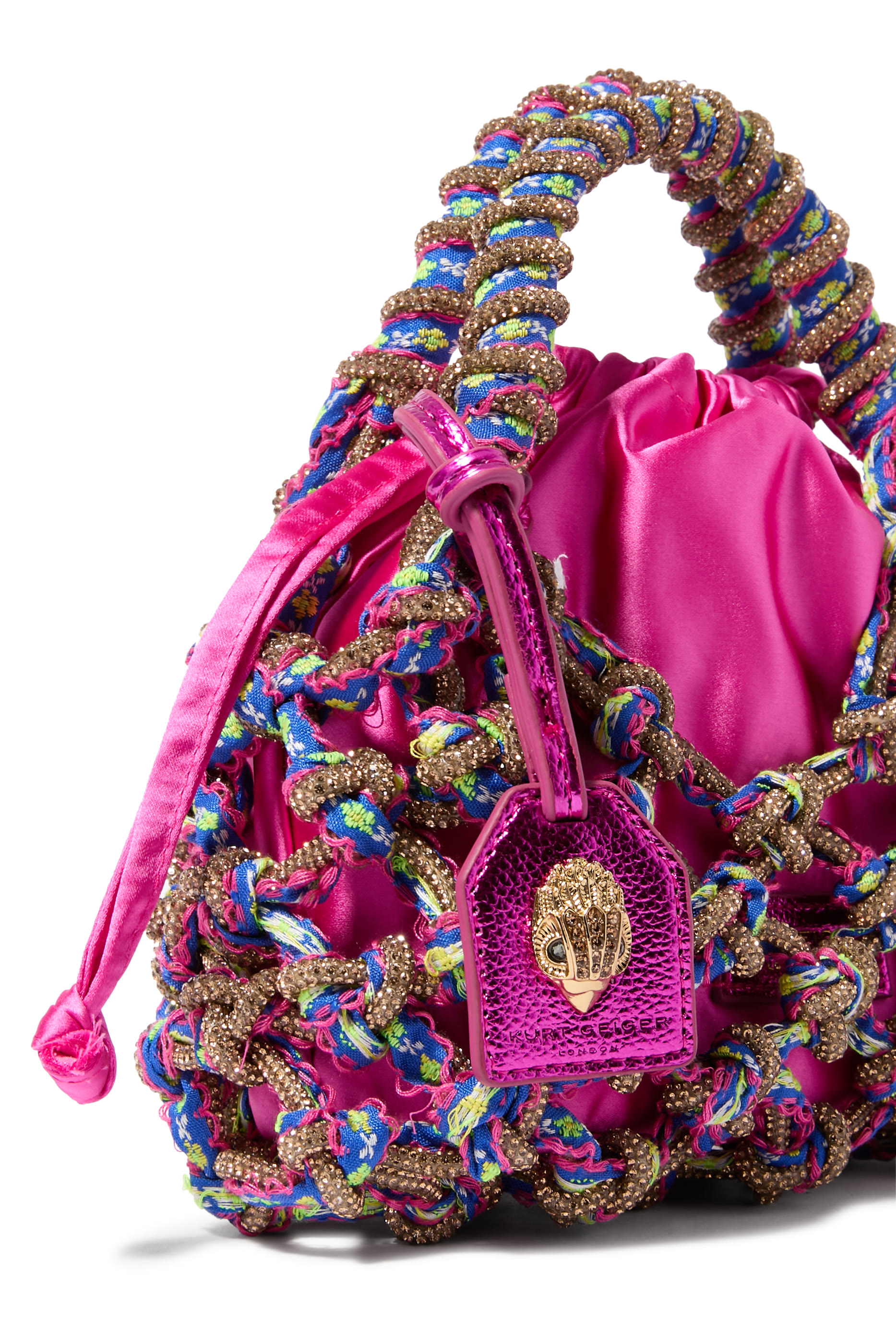 Small Crystal Macramé Bag