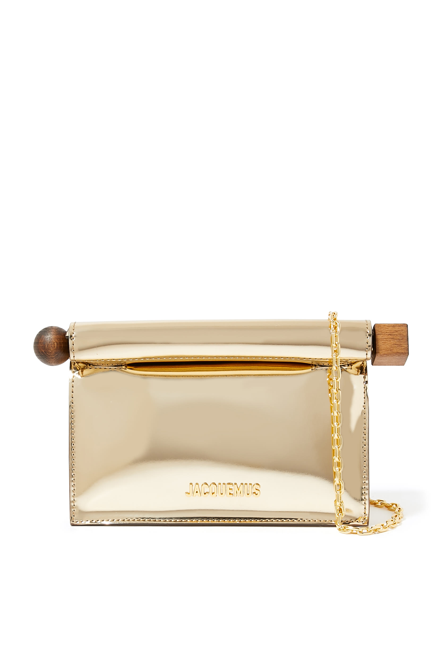 The Small Rond Carr&eacute; Clutch Bag