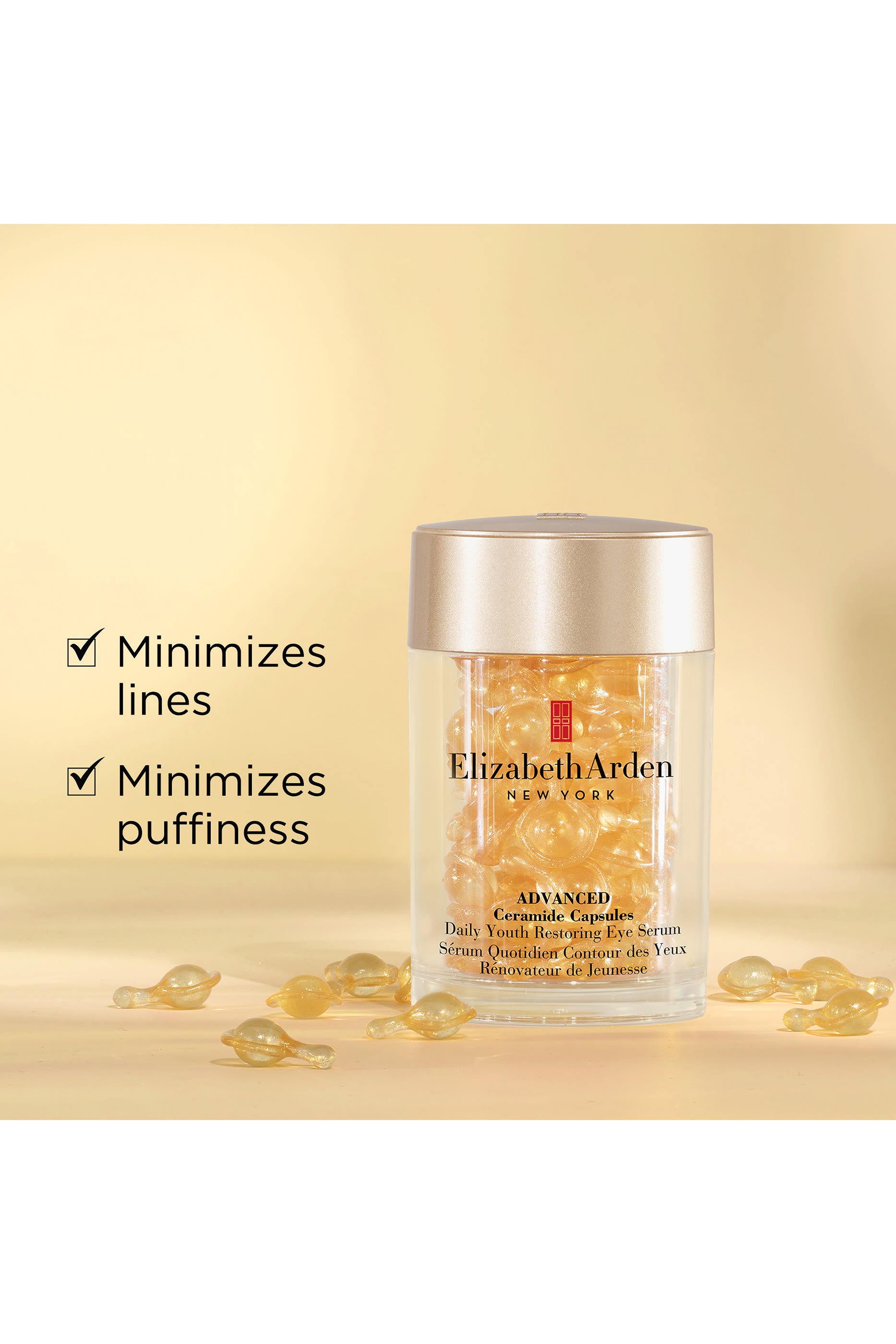 Advanced Ceramide Capsules Daily Youth Restoring Eye Serum (60-Piece)