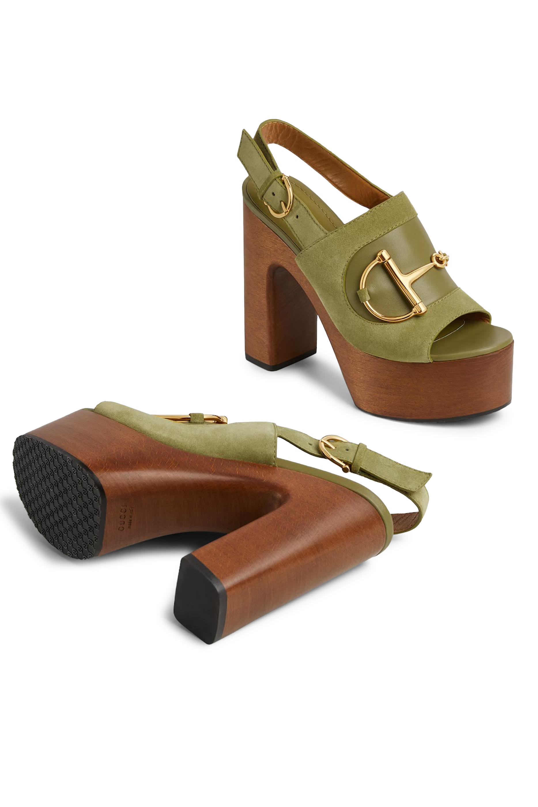 Horsebit Platform Sandals 85