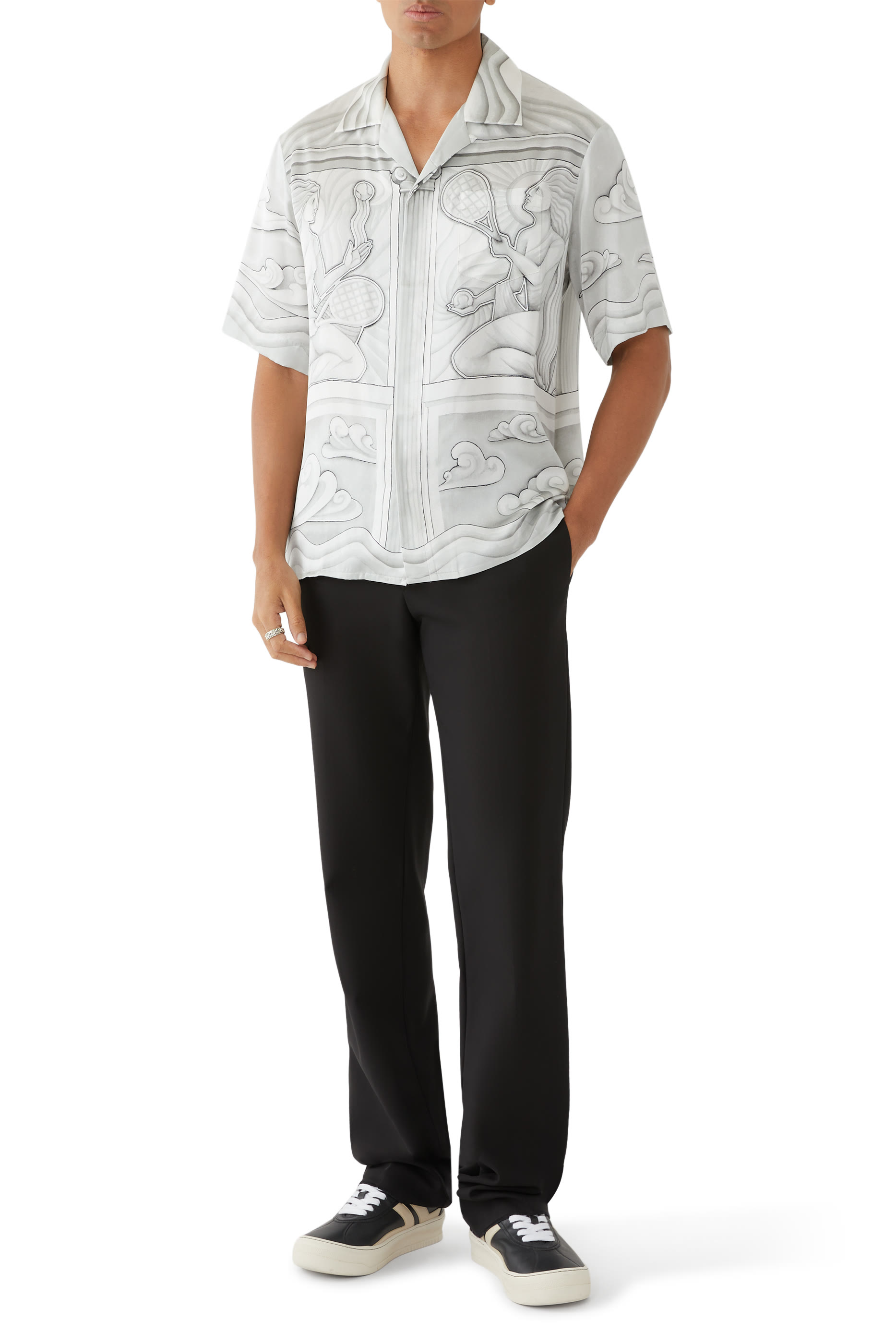 Sacred Stone Silk Shirt