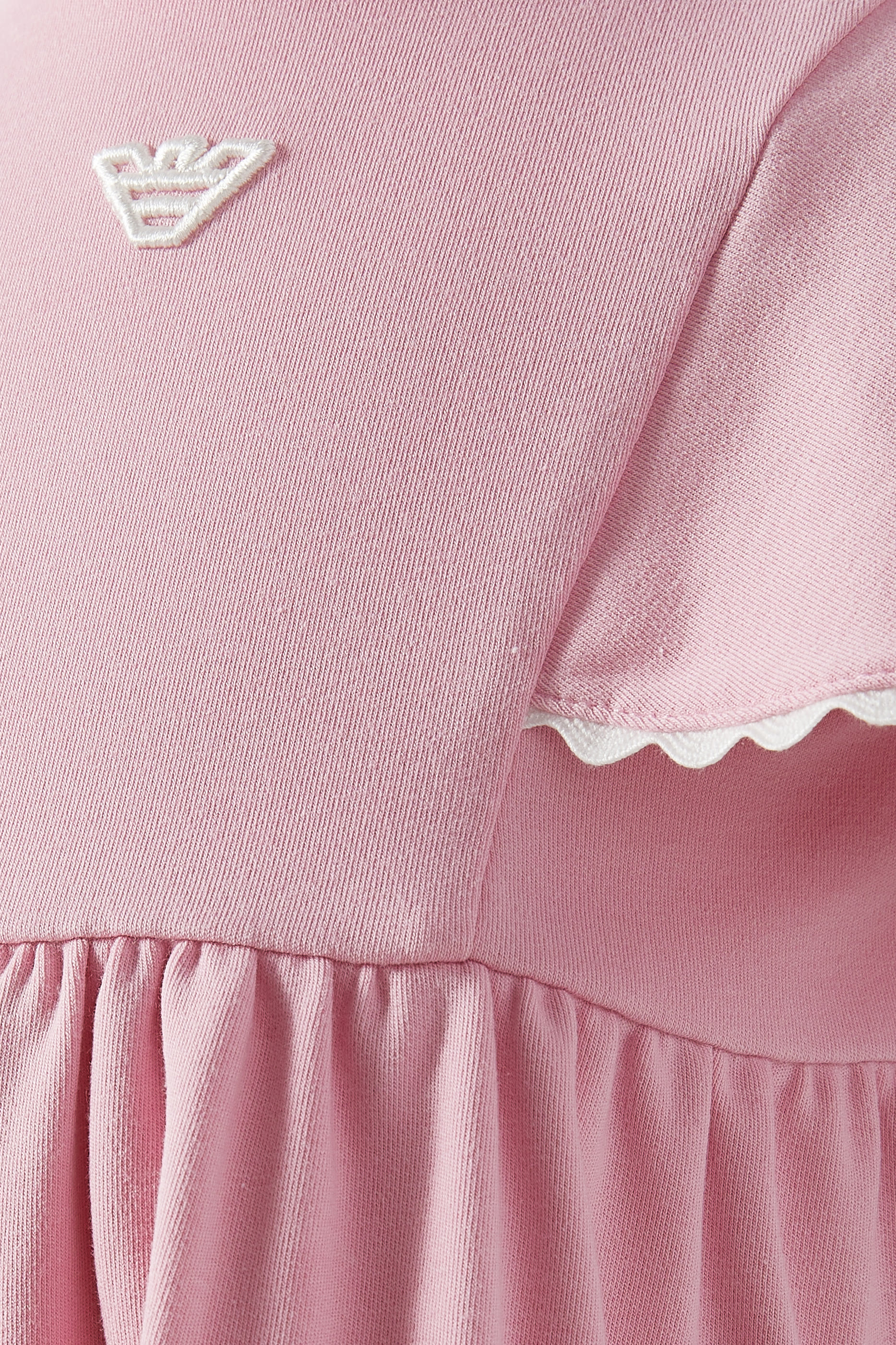 Kids Scallop Logo Dress