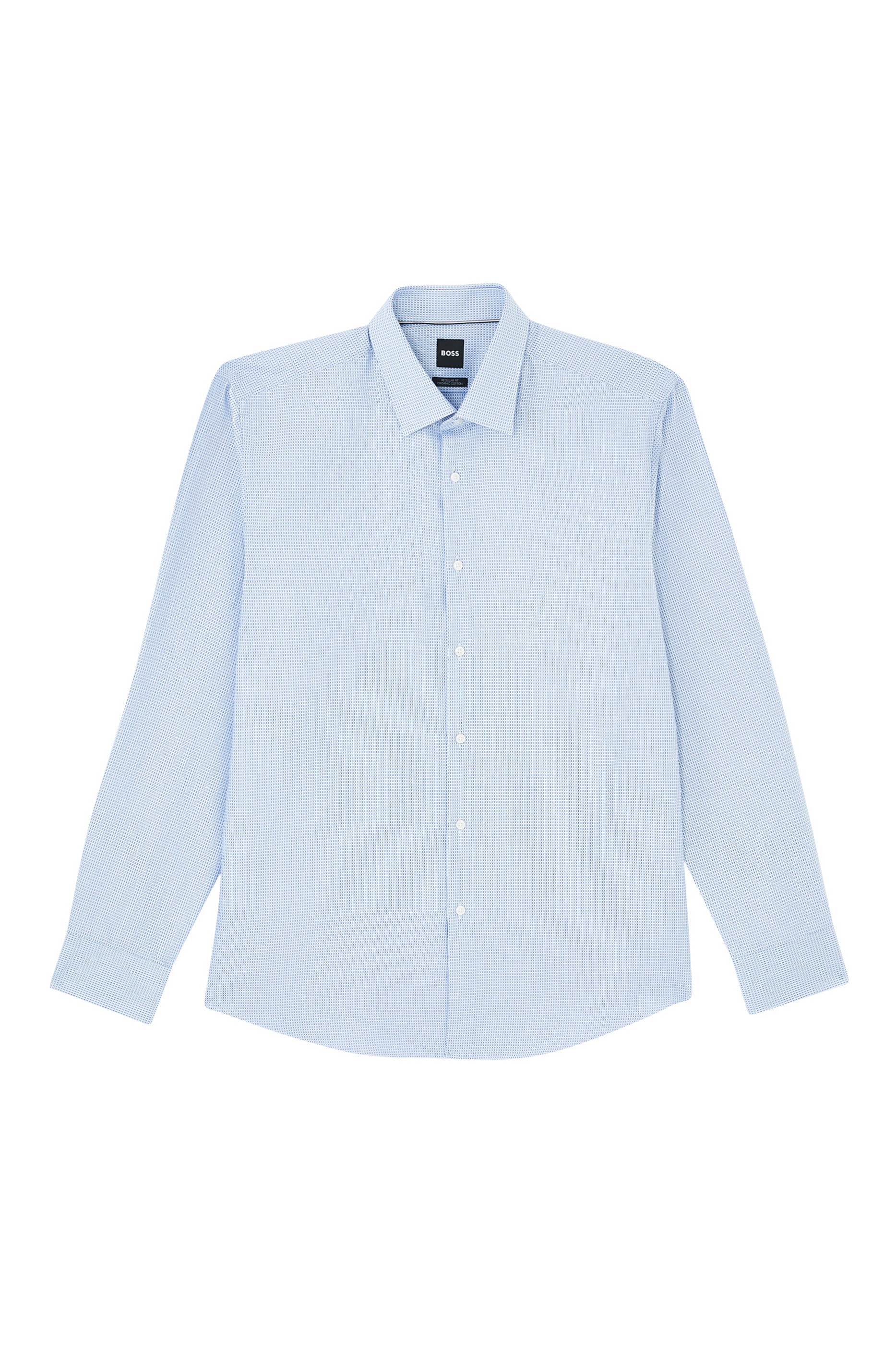 Regular Fit Shirt in Cotton Poplin