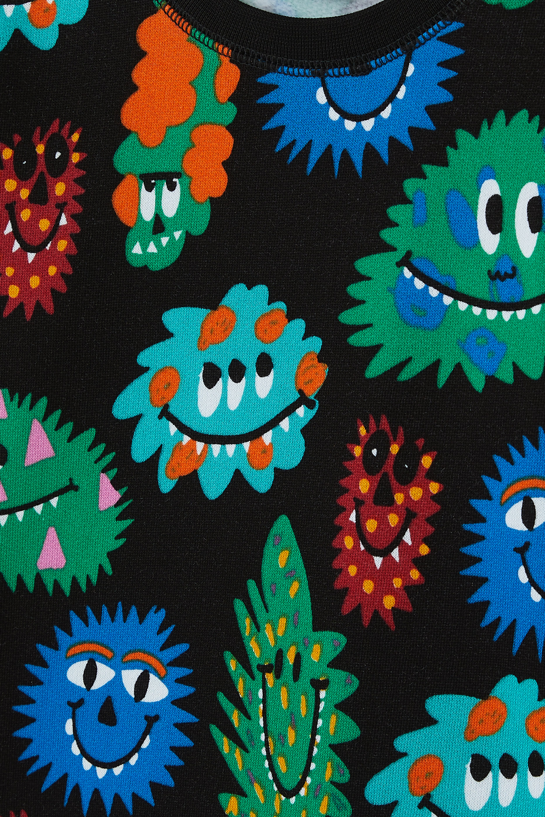 Kids Cotton Monster Jersey Sweatshirt