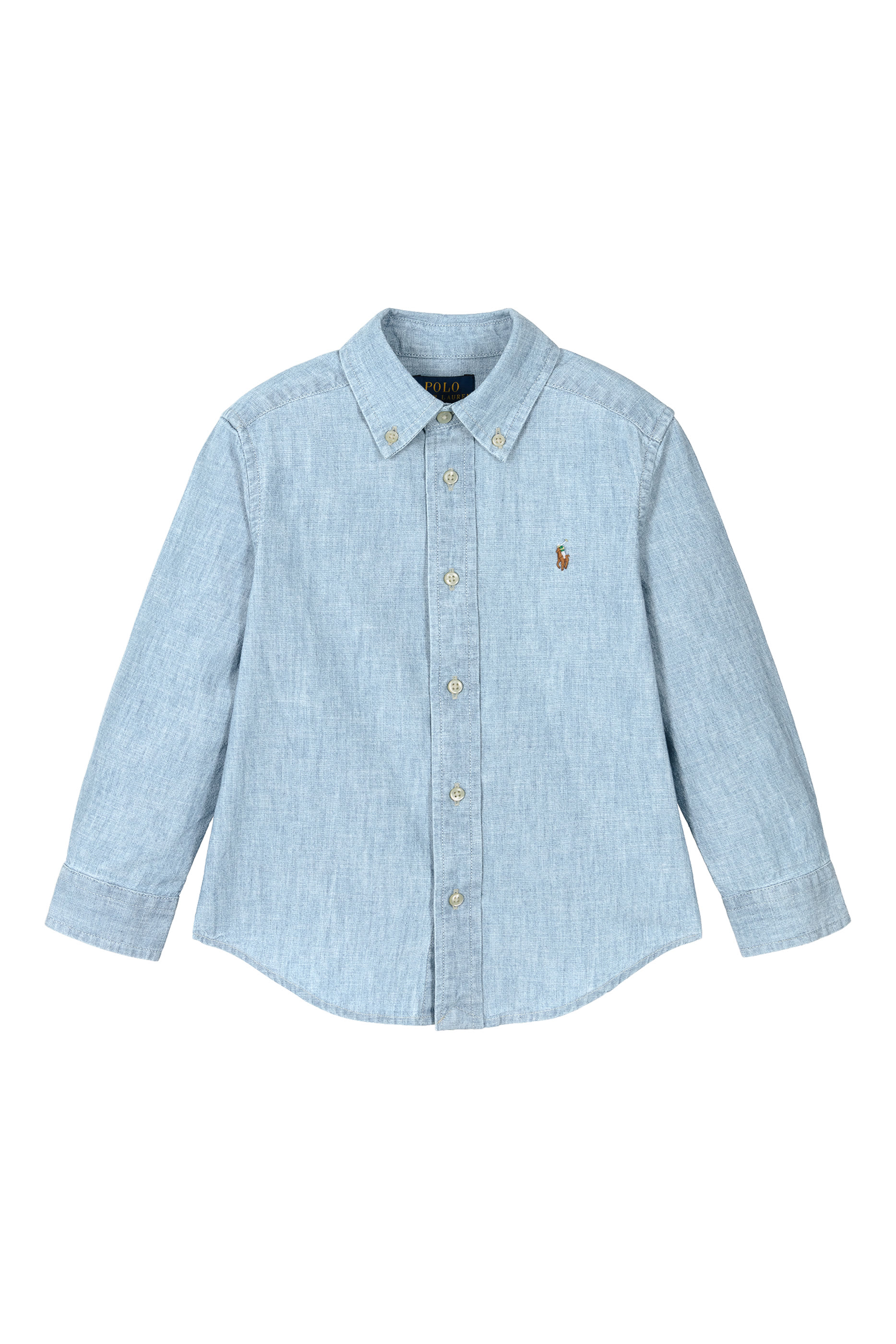 Kids Cotton Chambray Shirt