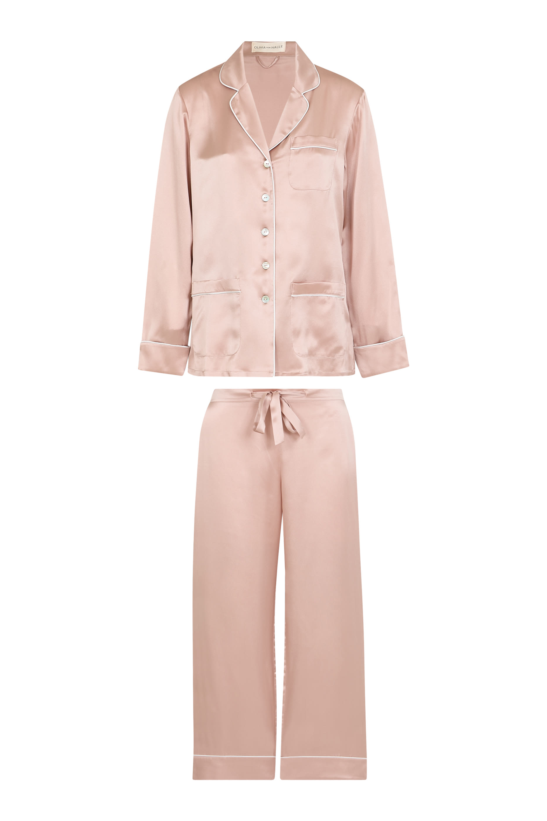 Coco Silk Long Pajama Set
