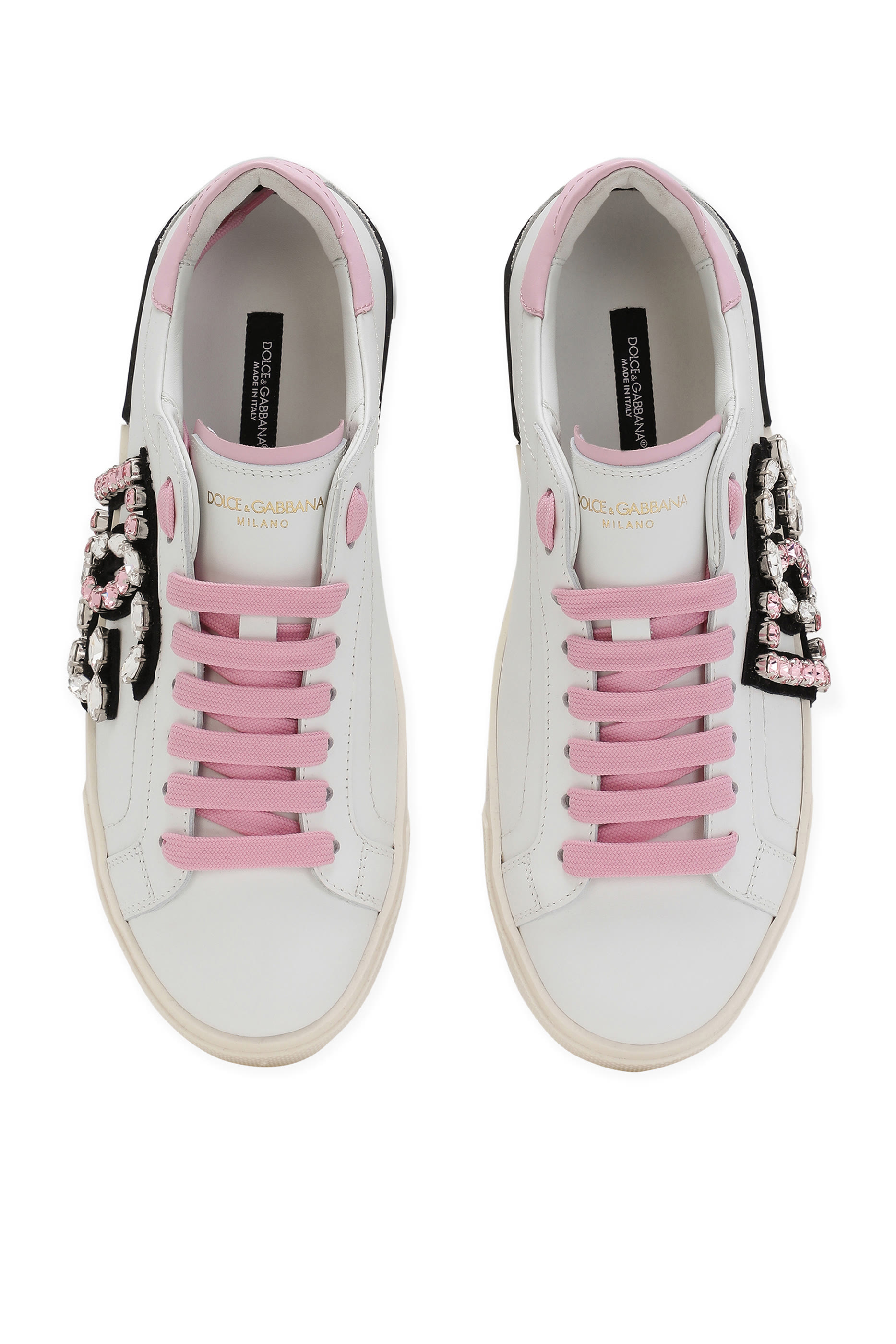 Portofino Vintage Calfskin Sneakers