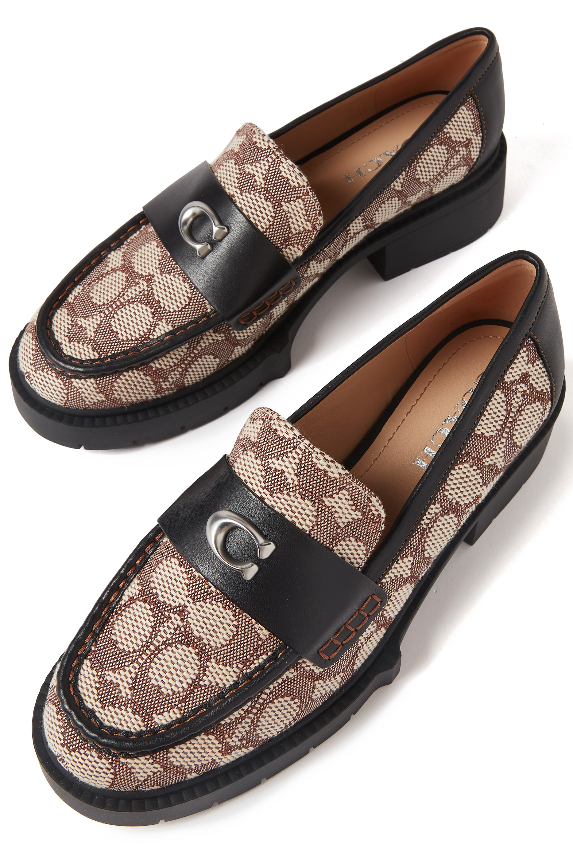 Leah Signature Jacquard Loafers